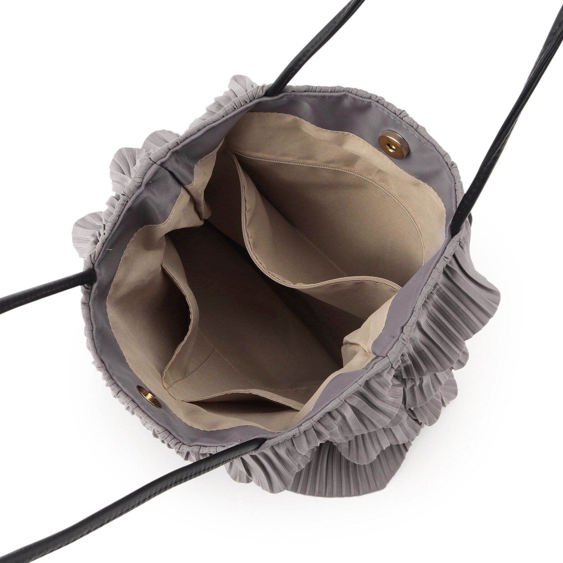 grove「プリーツティアードトート」|トートバッグ|