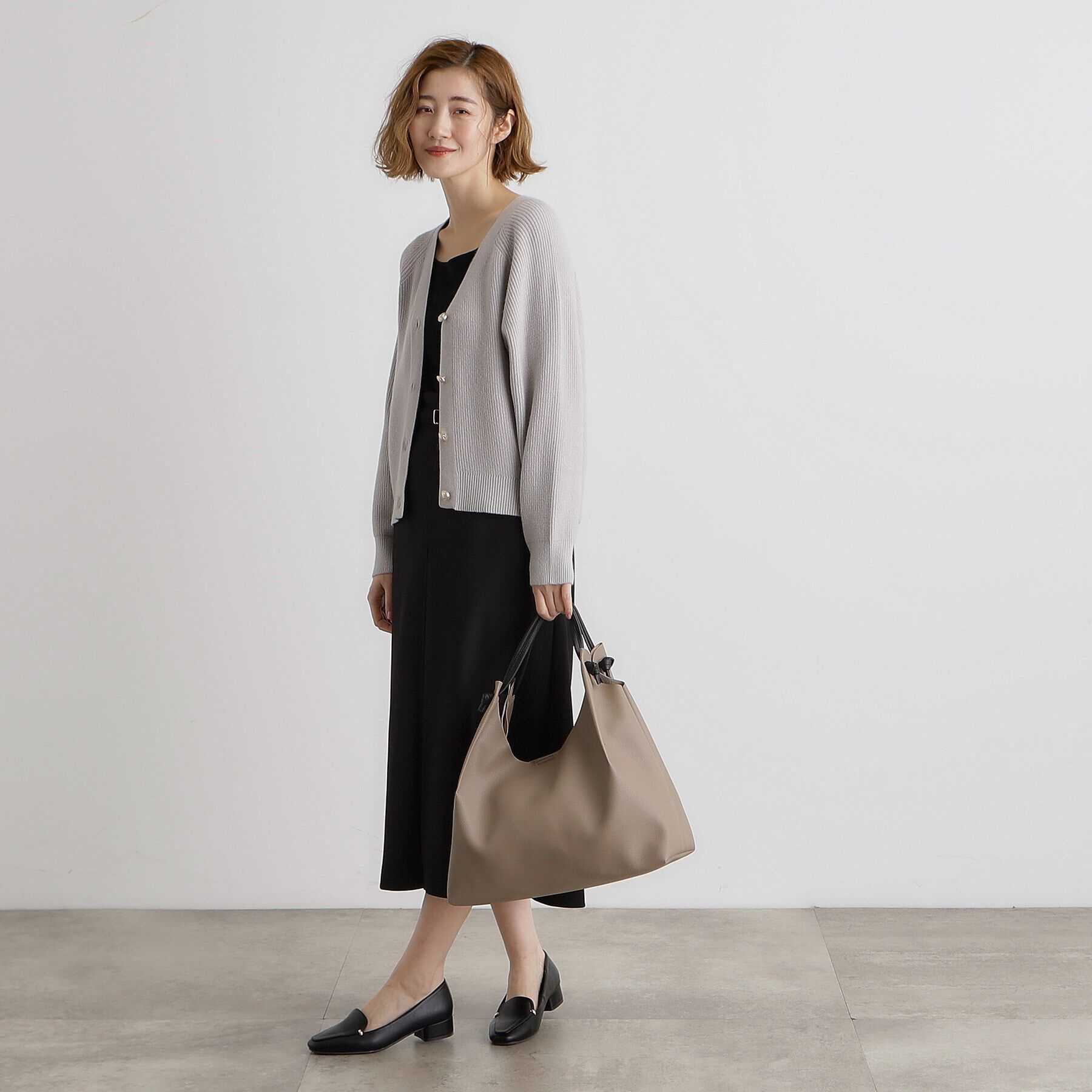 grove「タックハンドルトート」|トートバッグ|