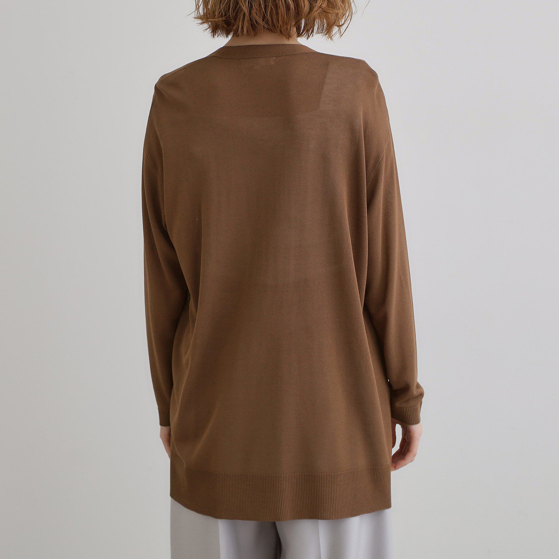 grove「【接触冷感/UVカットetc】夏に嬉しい機能付き！ベーシックロングカーディガン」|カーディガン|