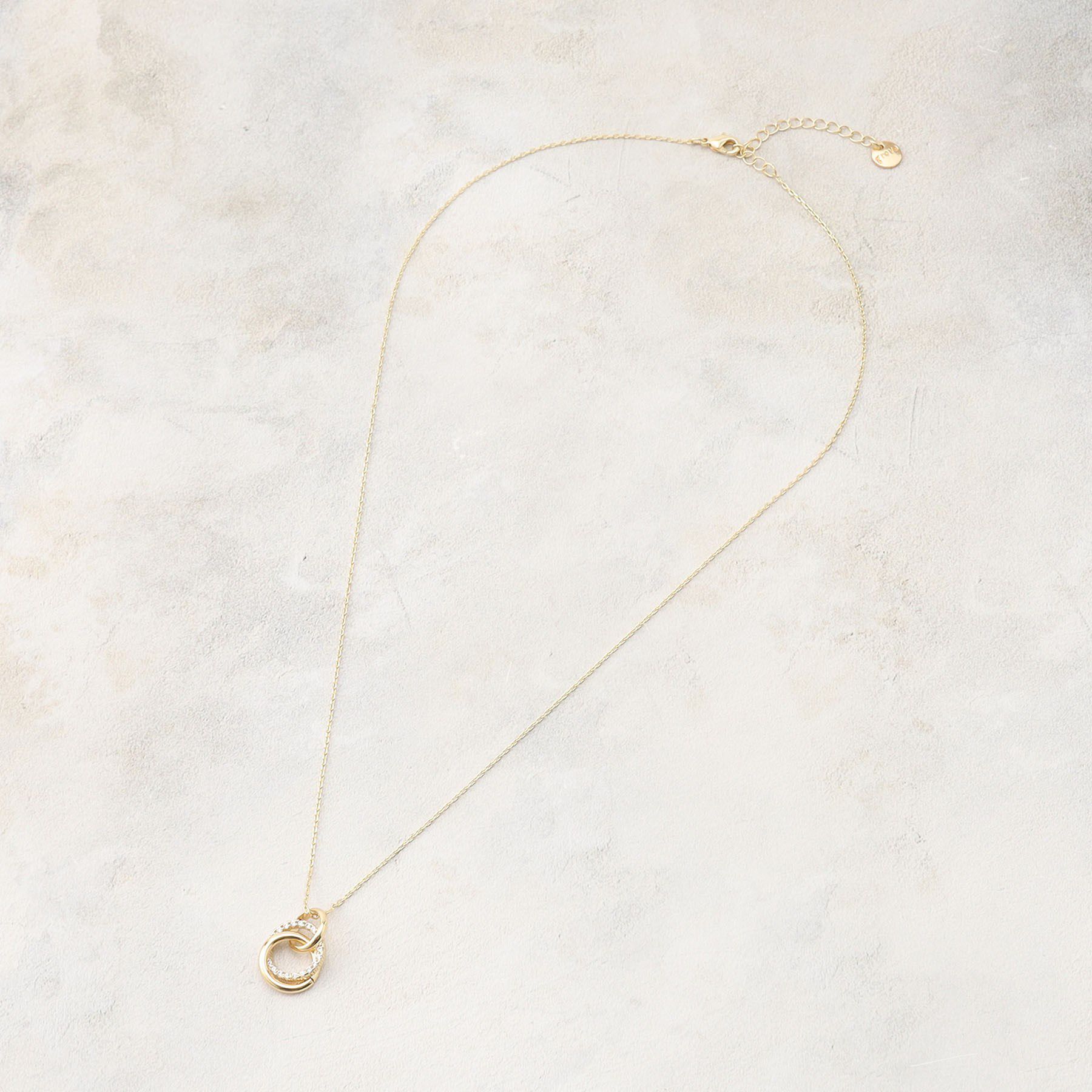 grove「サークルキュービックビジューネックレス」|ネックレス|