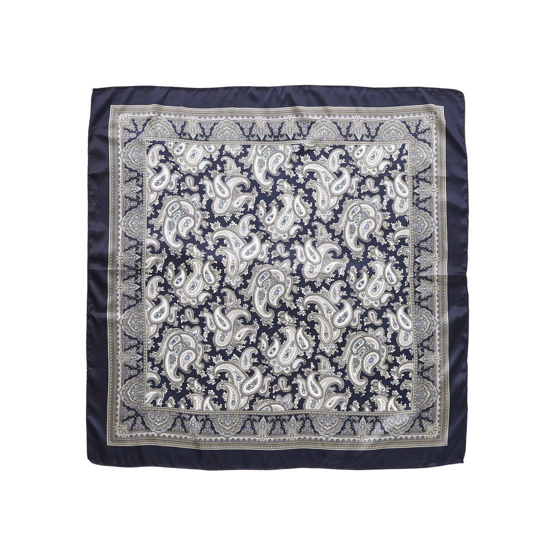 grove「大判プリントスカーフ」|バンダナ・スカーフ|