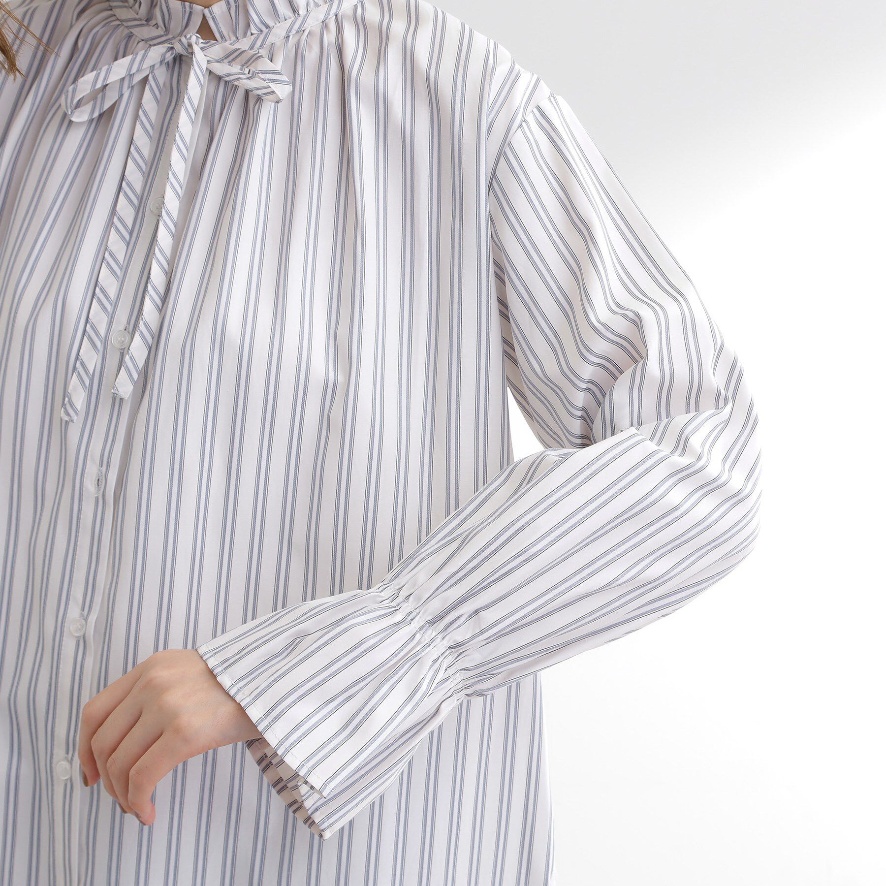 grove「【石川梨華さん着用】フリルカラーリボンブラウス」|シャツ・ブラウス|