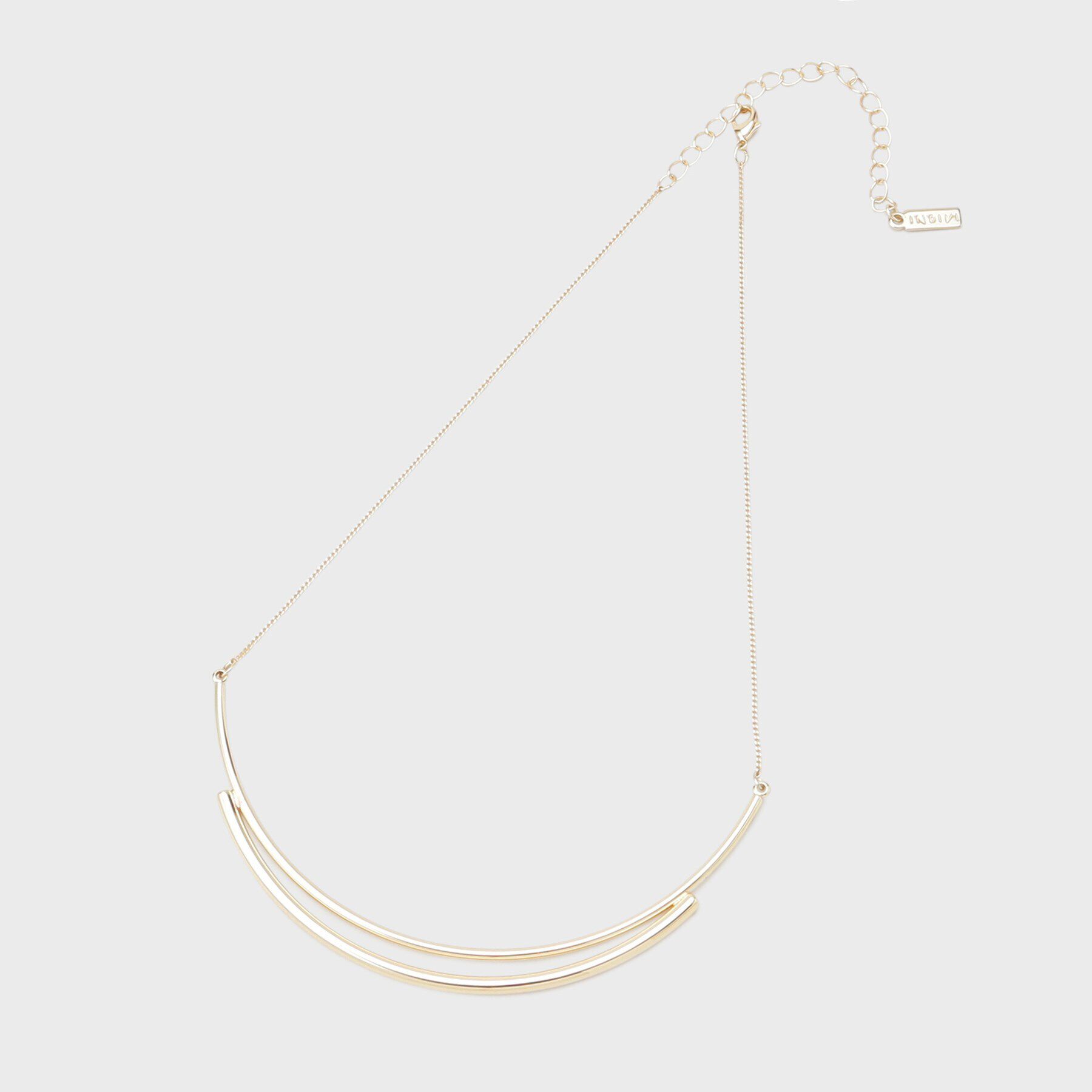 INDIVI「バーショートネックレス」|ネックレス|ゴールド(007)