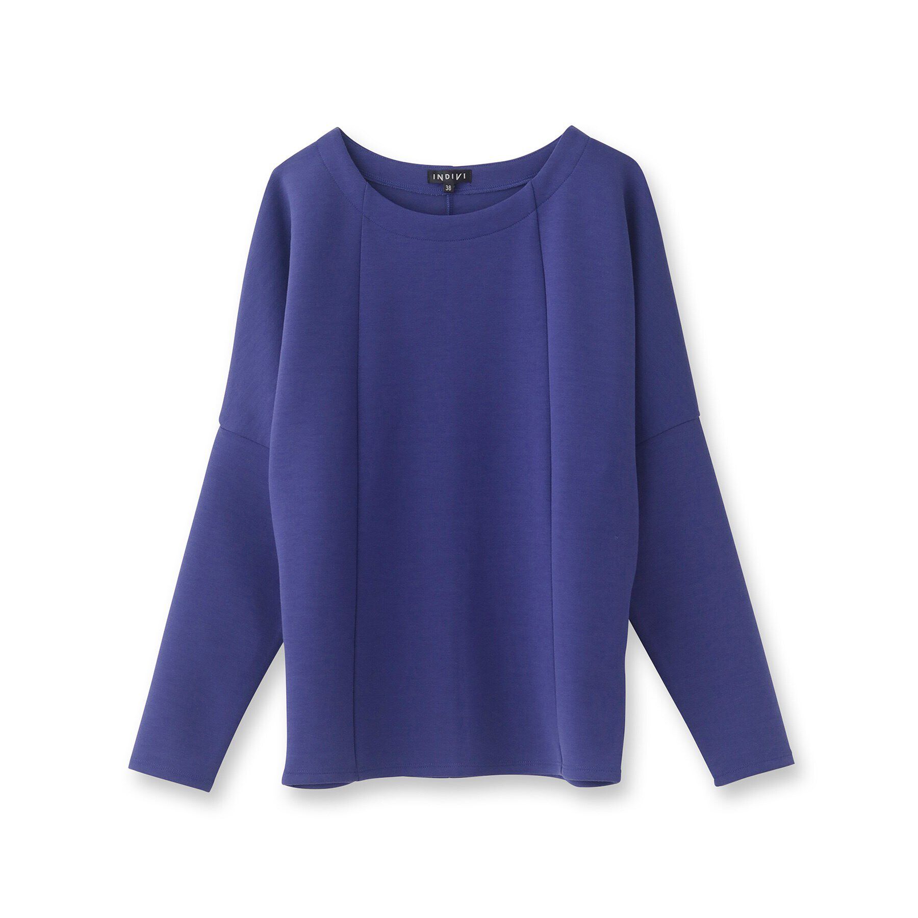 INDIVI「【洗える】ダンボール フォルムトップス」|Tシャツ・カットソー|