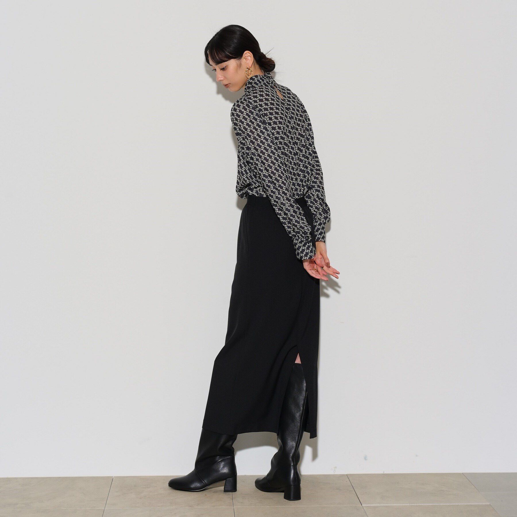 GALLEST「イージーペンシルタイトスカート」|スカート|