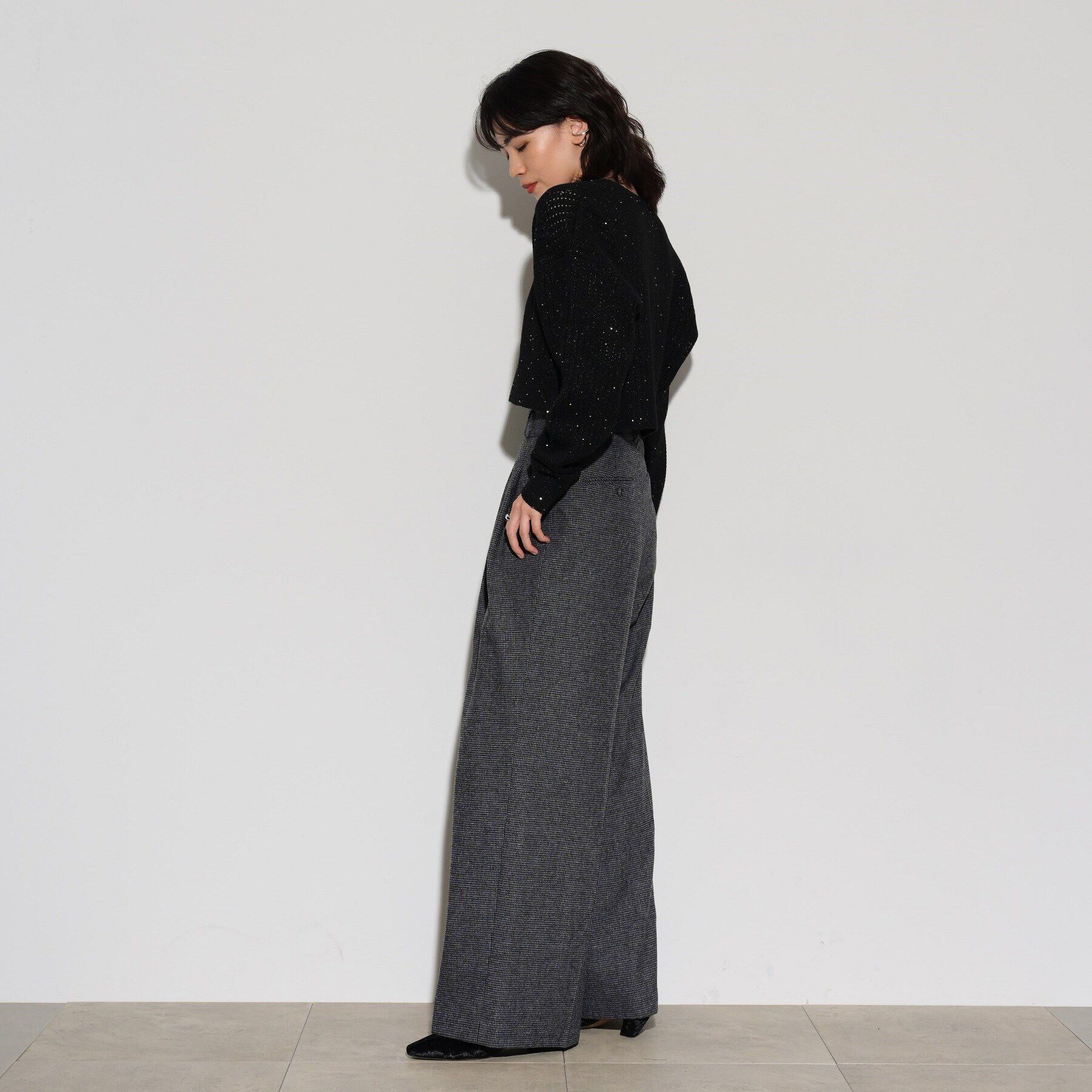 GALLEST「チェックワイドパンツ」|その他|