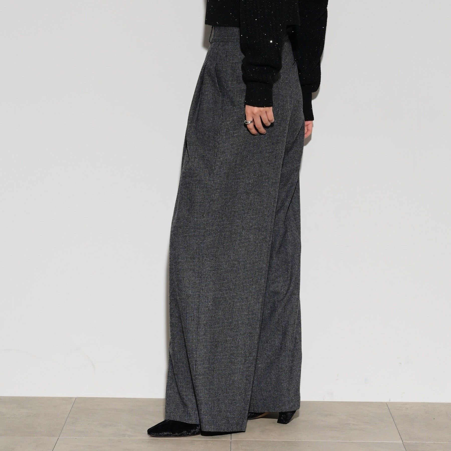 GALLEST「チェックワイドパンツ」|その他|