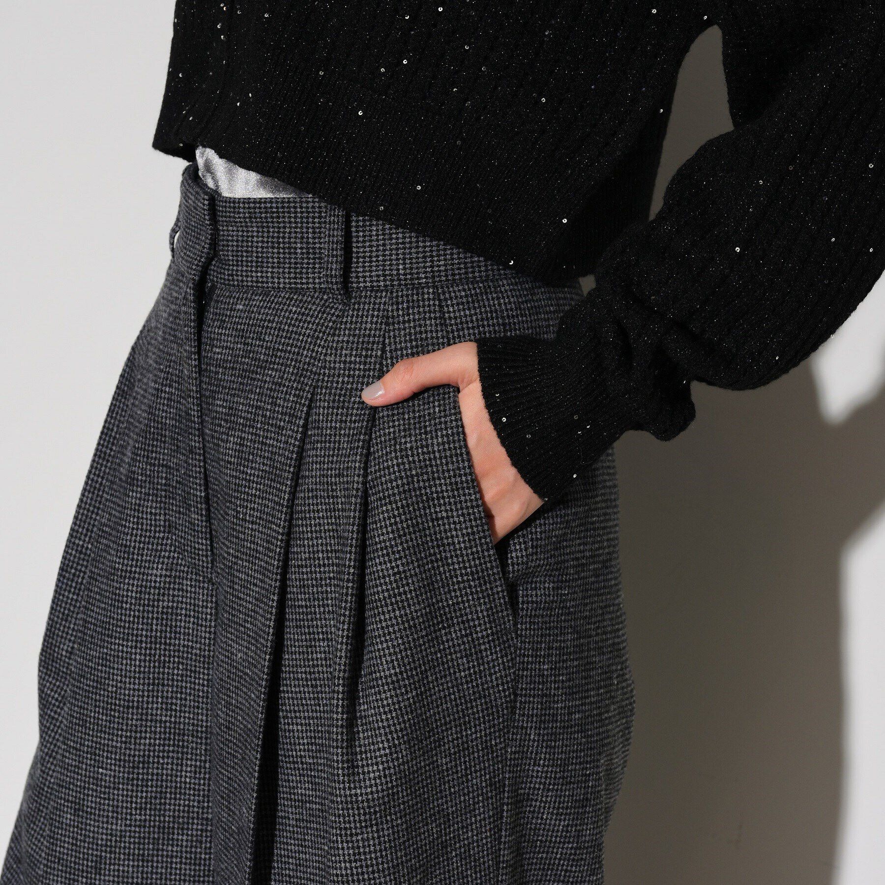 GALLEST「チェックワイドパンツ」|その他|