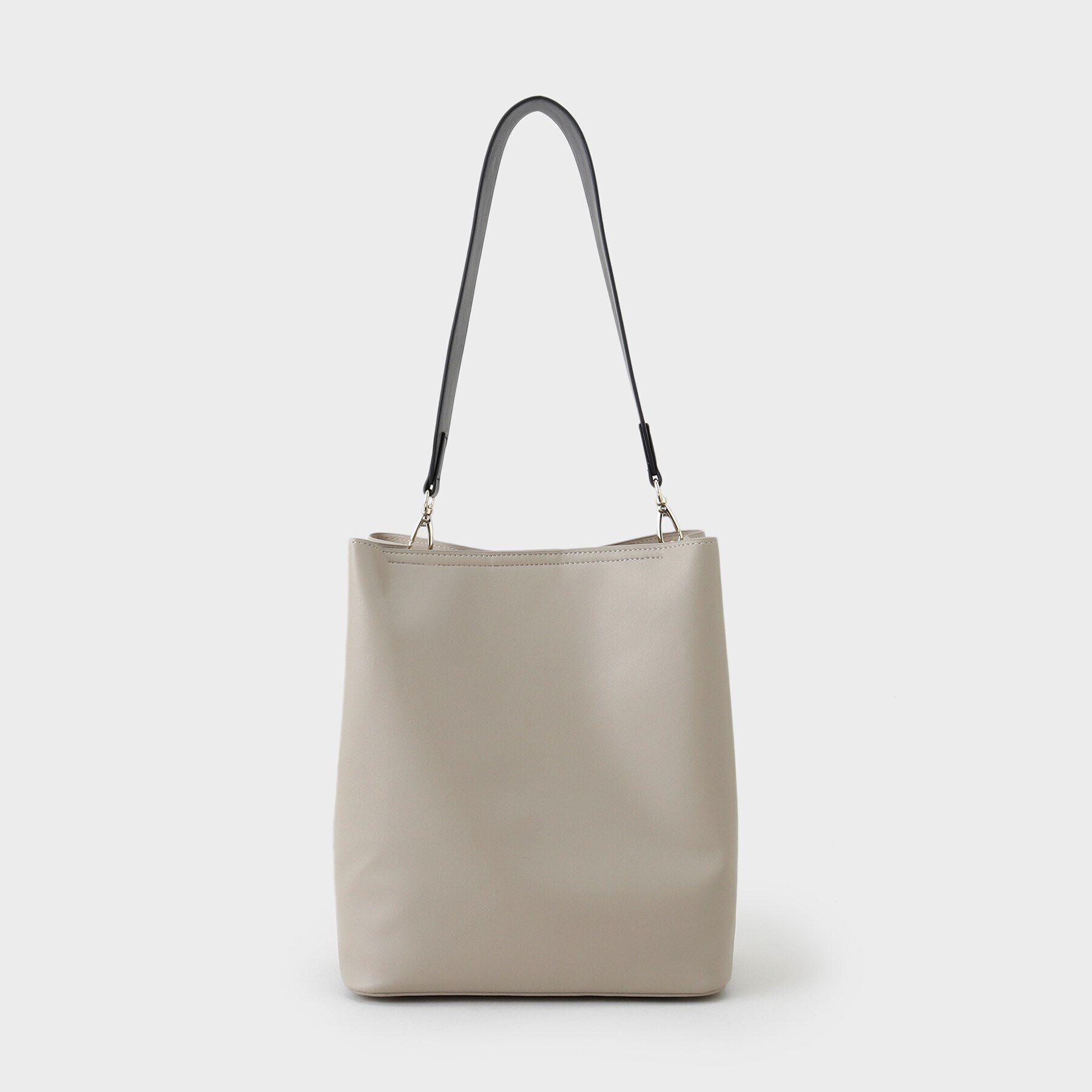 INDIVI「【合皮】ワンショルダーミドルバッグ」|トートバッグ|