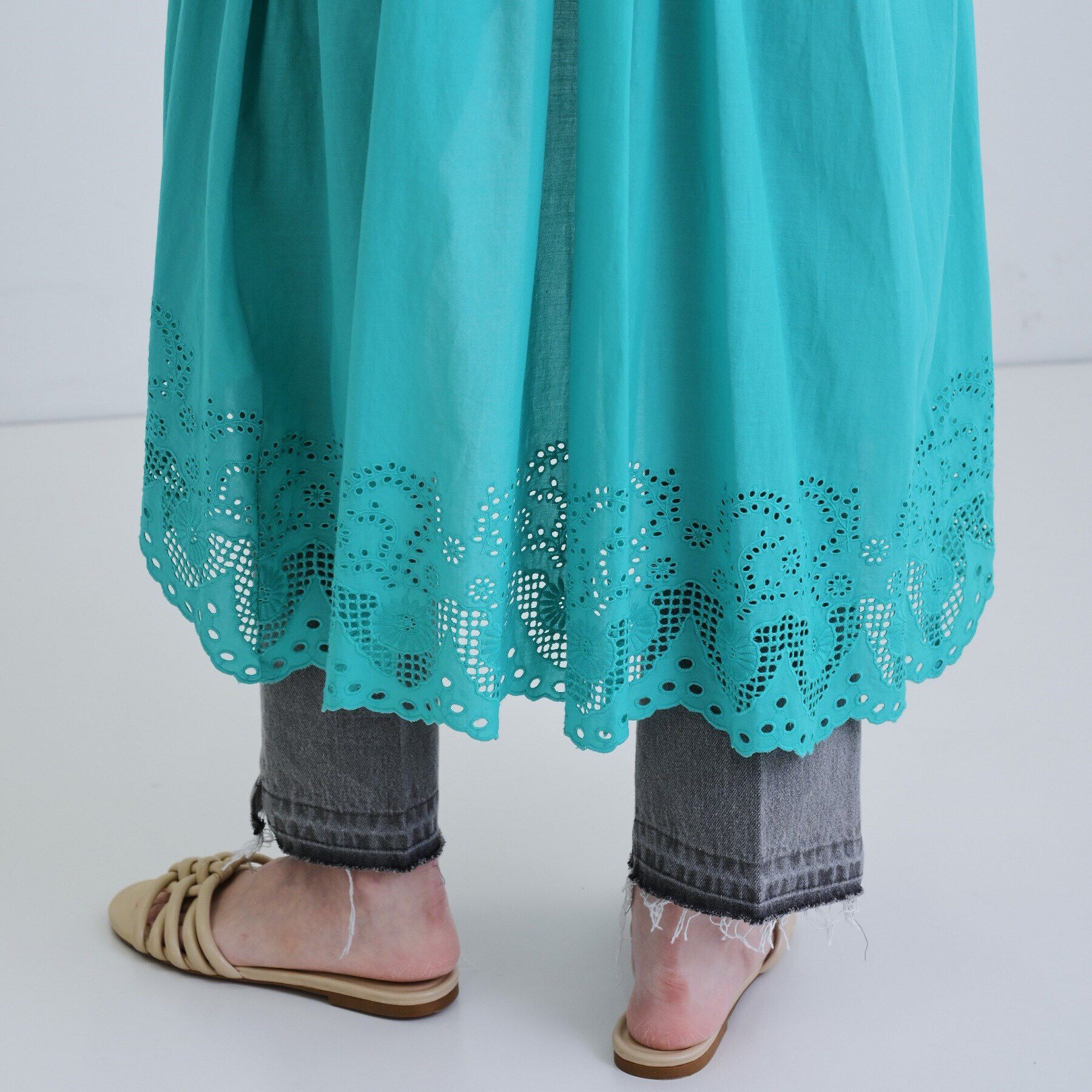 GALLEST「コットンレースワンピース」|ワンピース|