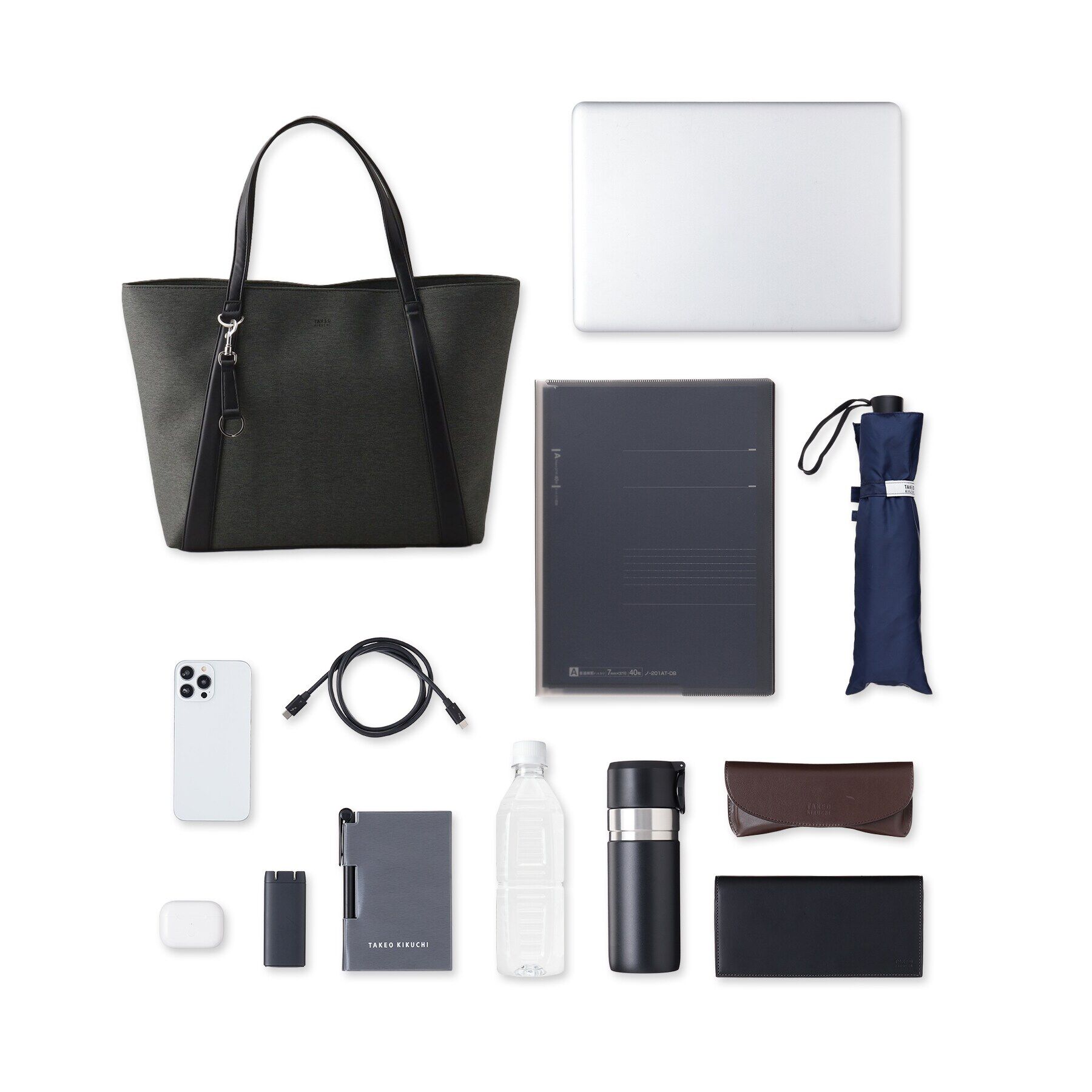 TAKEO KIKUCHI「【キーリング付】メランジ　大人トートバッグ」|トートバッグ|