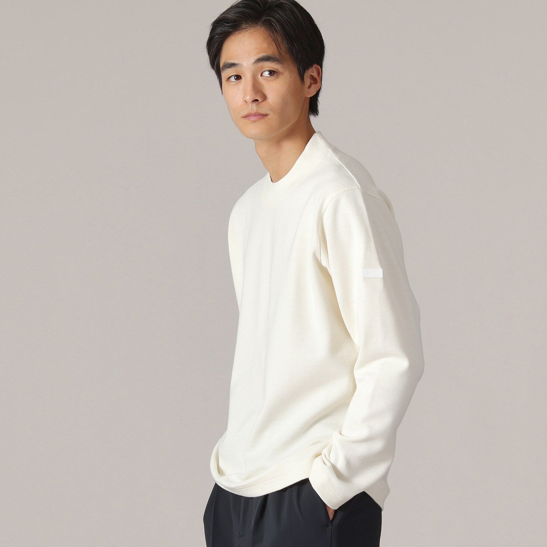 TAKEO KIKUCHI「【Sサイズ～】ウールブレンド ポンチ カットソー」|Tシャツ・カットソー|