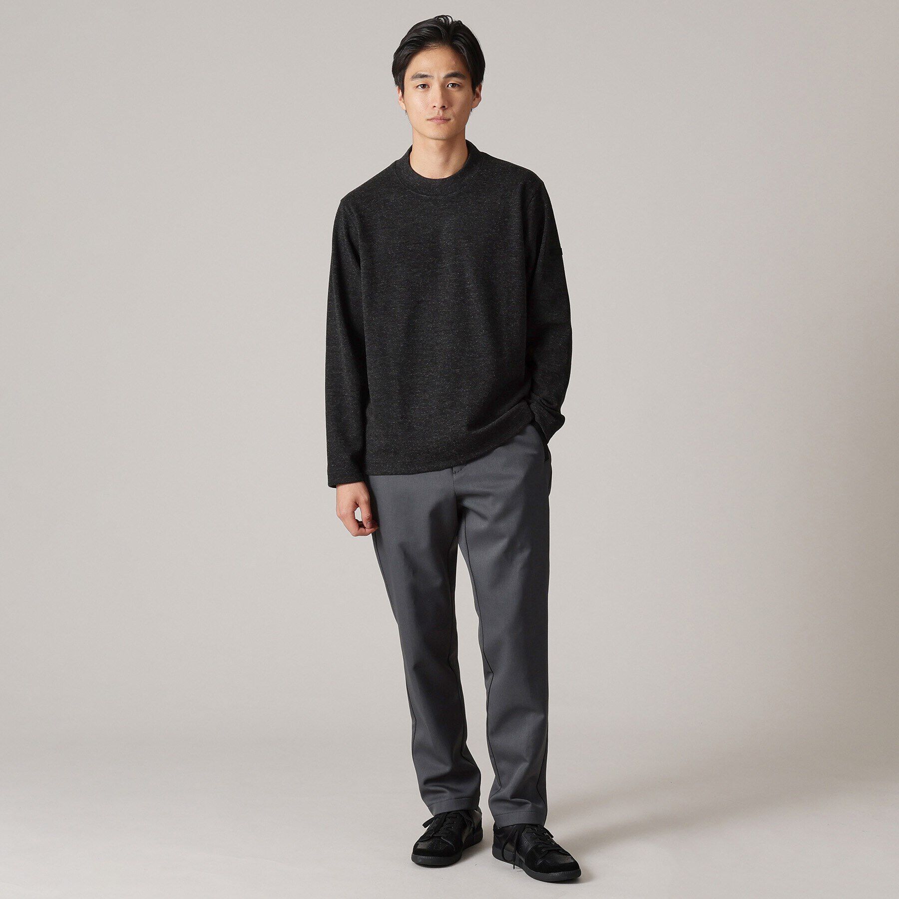 TAKEO KIKUCHI「【Sサイズ～】ウールブレンド ポンチ カットソー」|Tシャツ・カットソー|