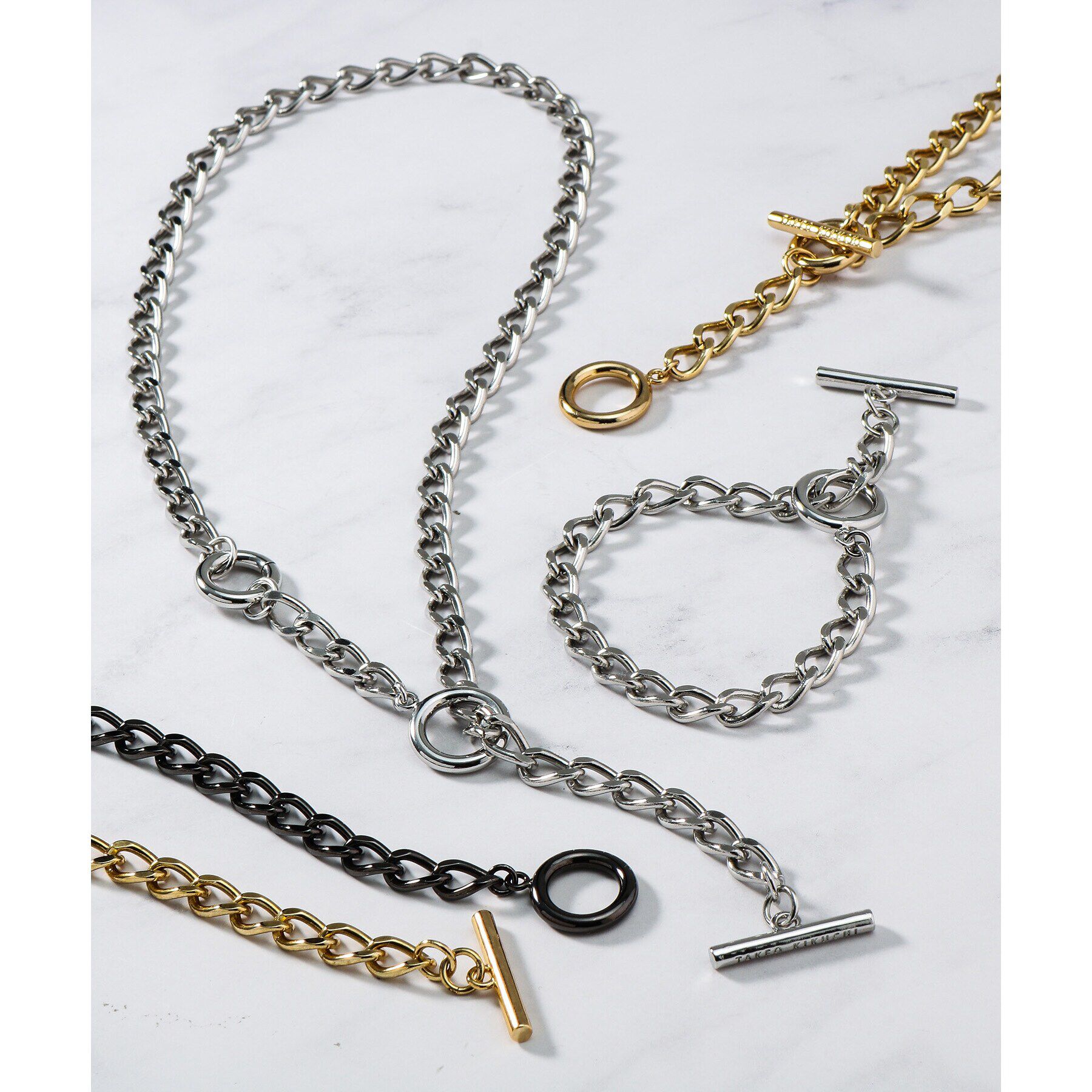 TAKEO KIKUCHI「マンテルチェーンネックレス」|ネックレス|