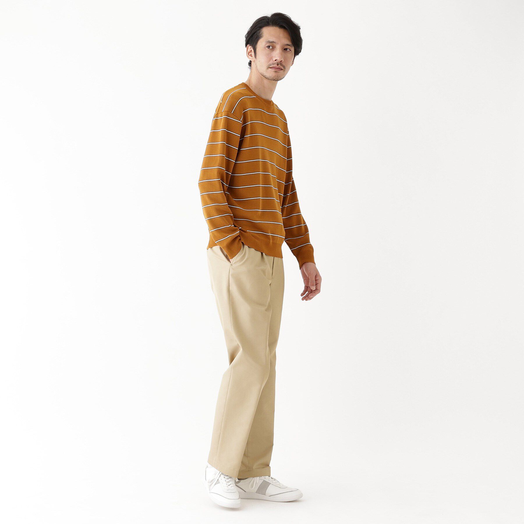 TAKEO KIKUCHI「【THE FLAGSHIP】先染めギャバジン チノスラックス」|その他|