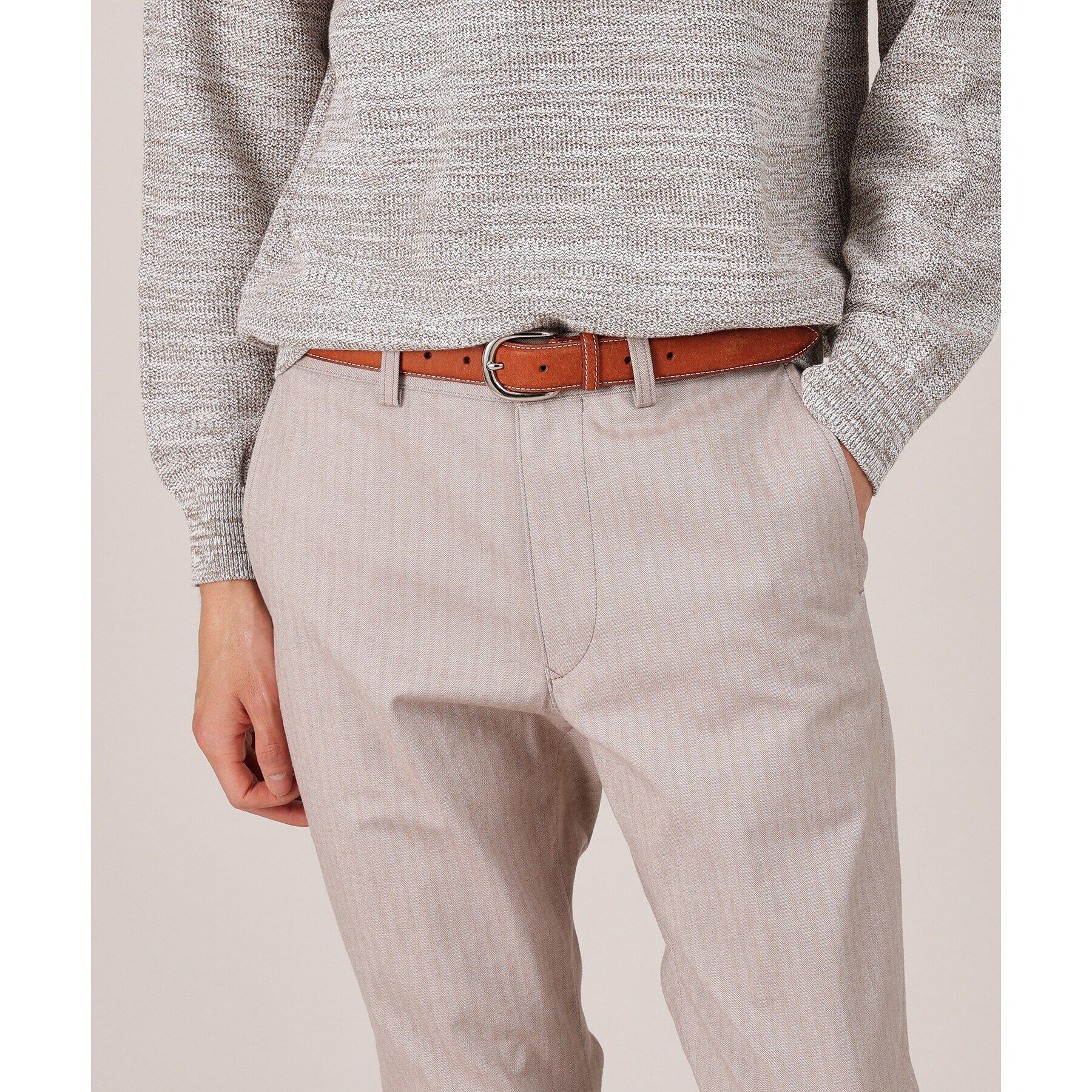 TAKEO KIKUCHI「【Made in JAPAN】ONOFF対応 スクラッチレザー ベルト」|ベルト|