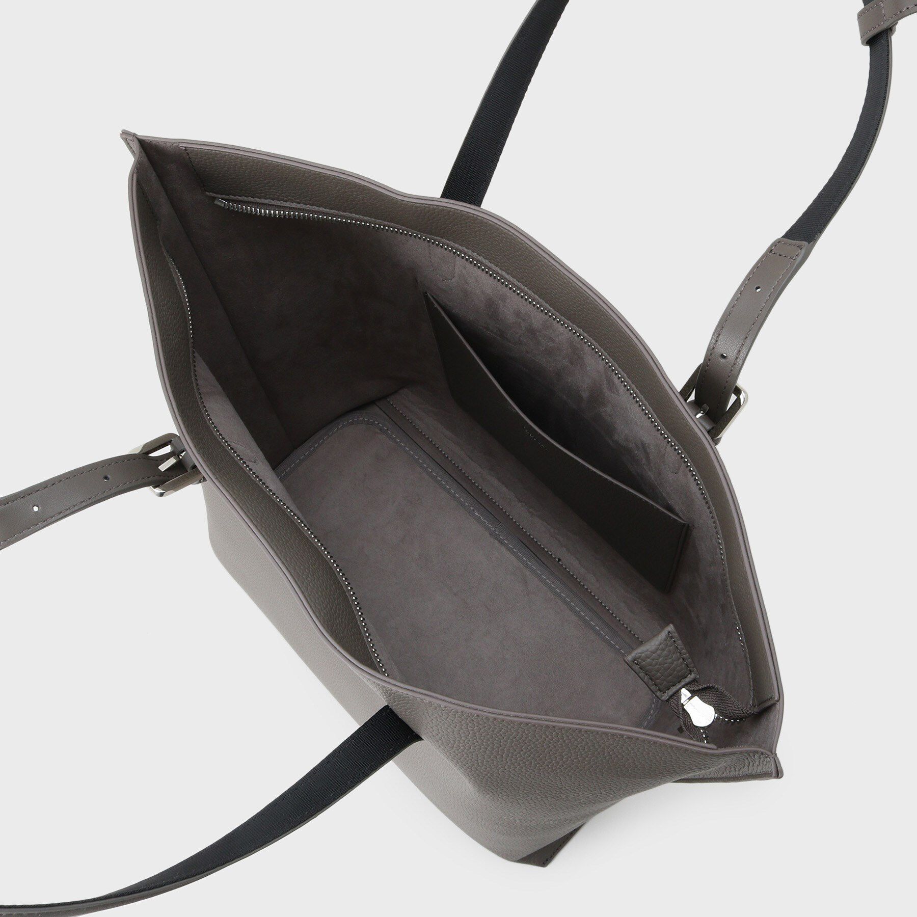 TAKEO KIKUCHI「レザーハンドル シュリンクPU トート」|トートバッグ|