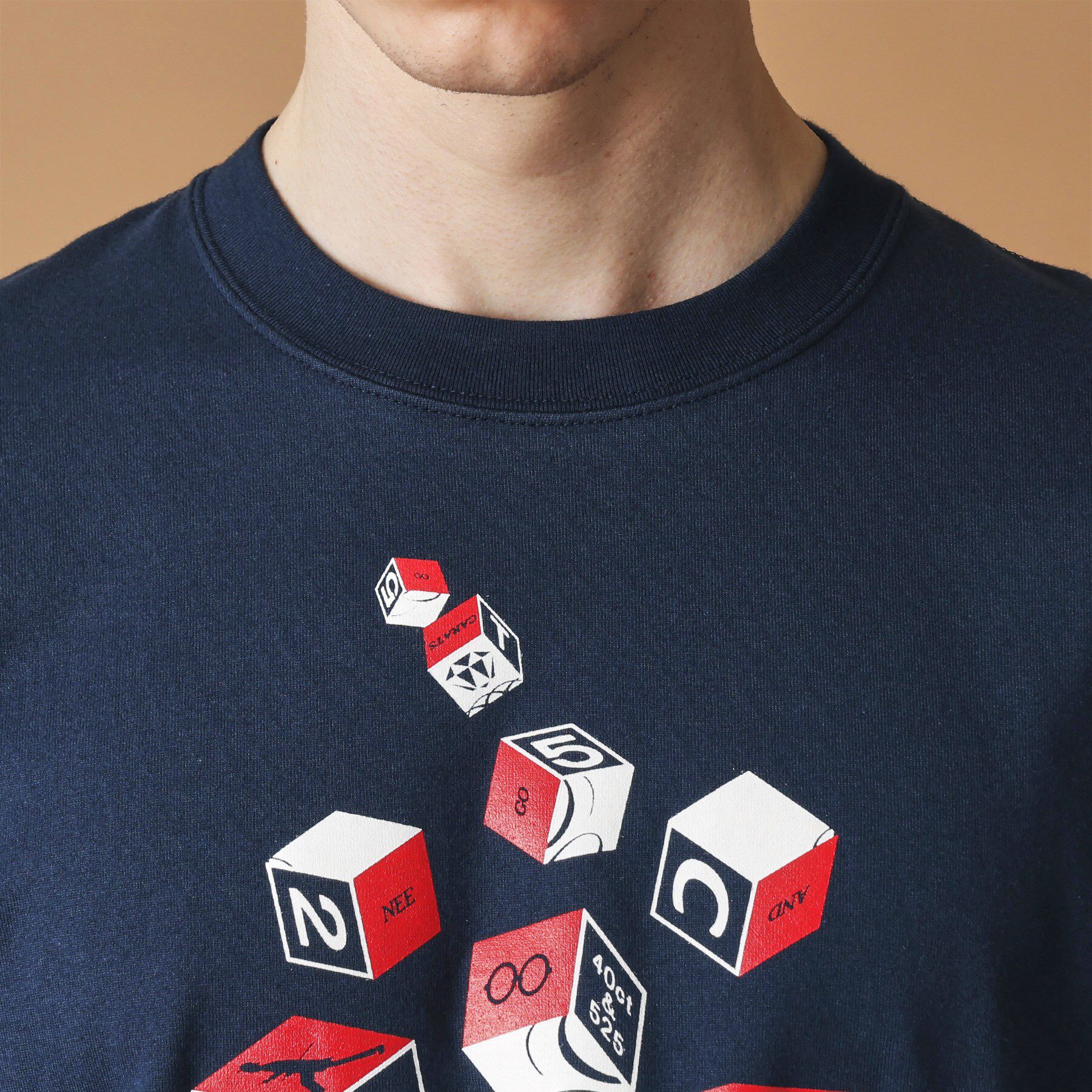 40CARATS&525「【Sサイズ～】キューブグラフィック半袖Tシャツ」|Tシャツ・カットソー|