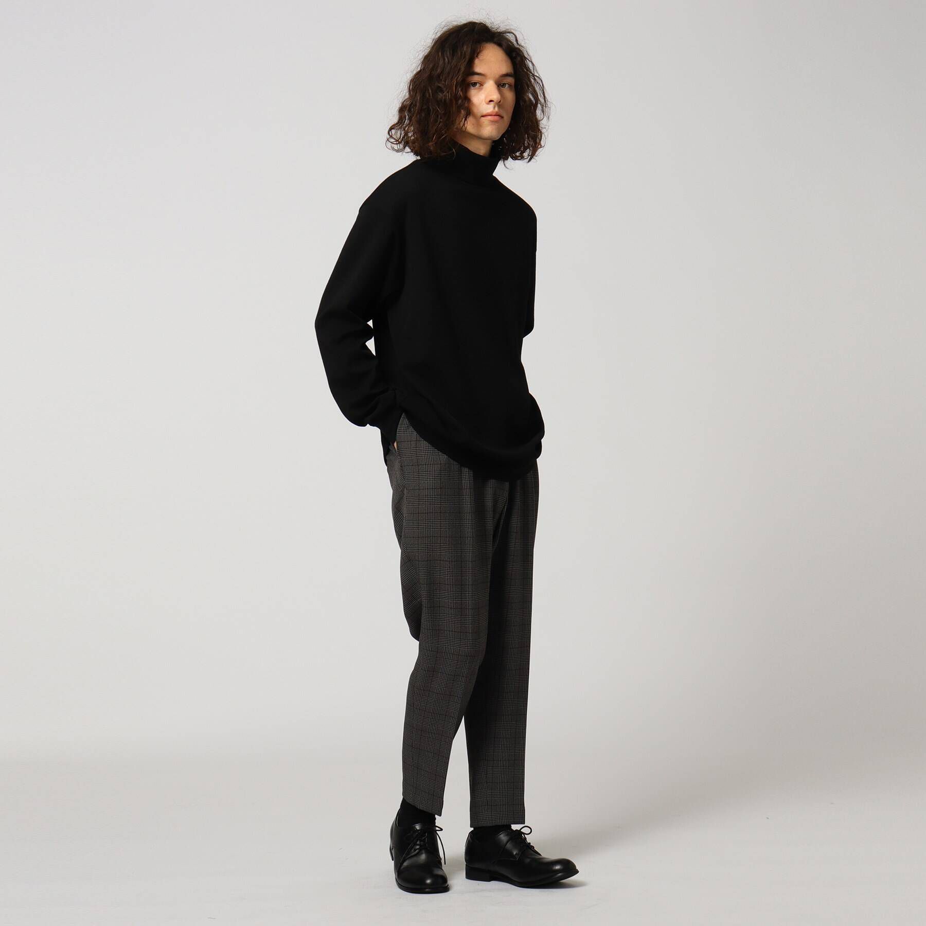 tk.TAKEO KIKUCHI「【S～3L】ミラノリブタートルネックニットソー（ユニセックスアイテム）」|Tシャツ・カットソー|