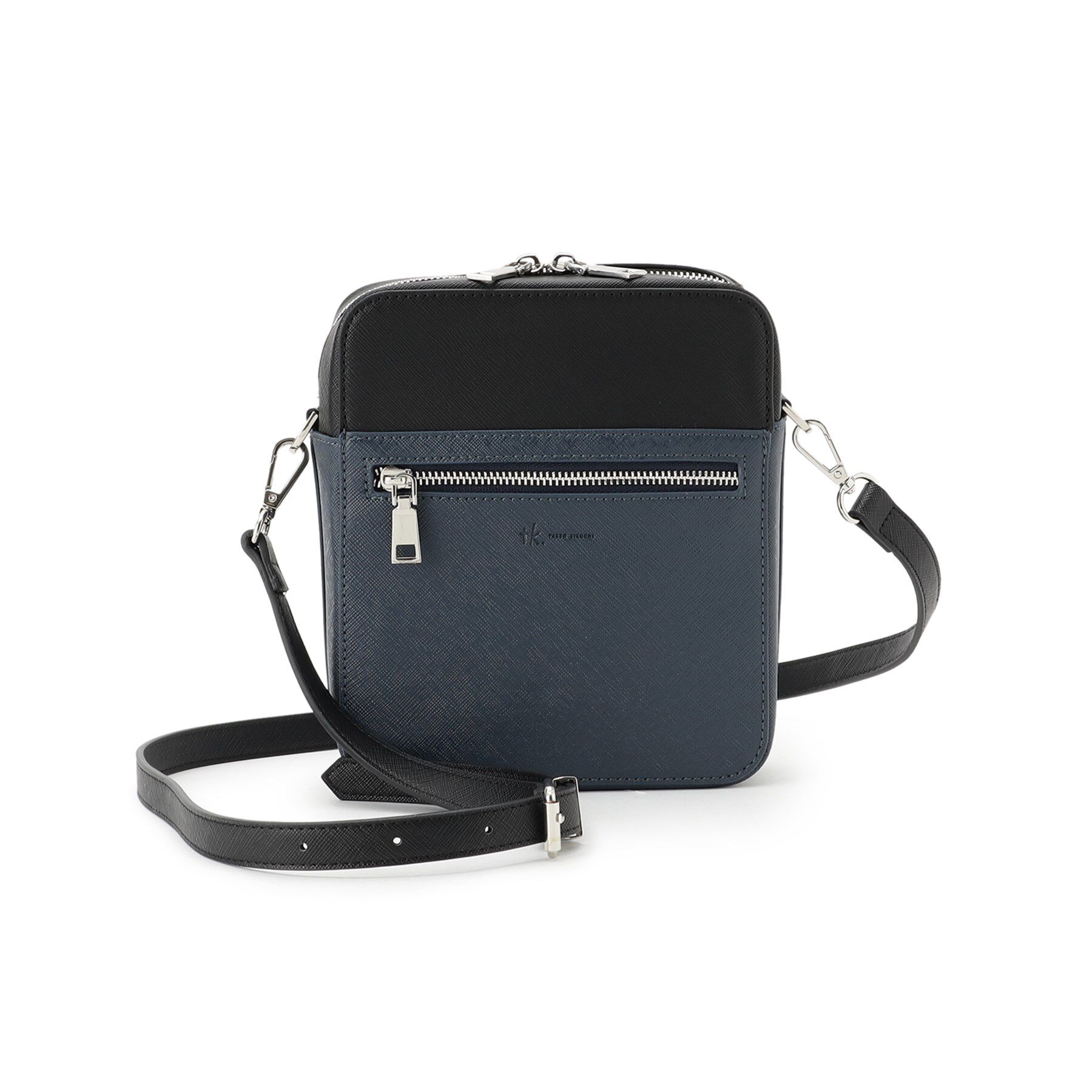 tk.TAKEO KIKUCHI「バイカラースクエアボックスショルダーバッグ」|ショルダー・メッセンジャー|