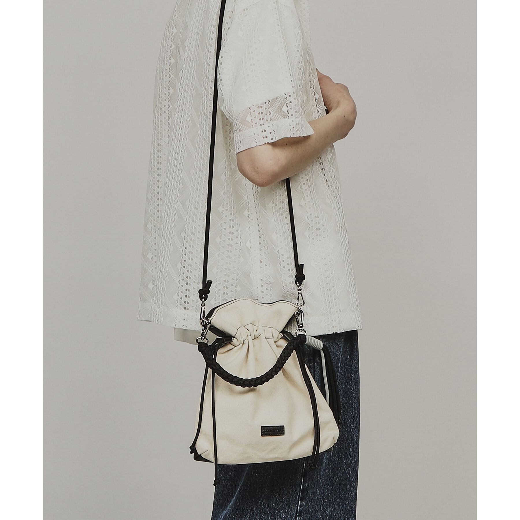 tk.TAKEO KIKUCHI「ADAMPATEK 別注 アソート巾着ショルダーバッグ」|ショルダー・メッセンジャー|