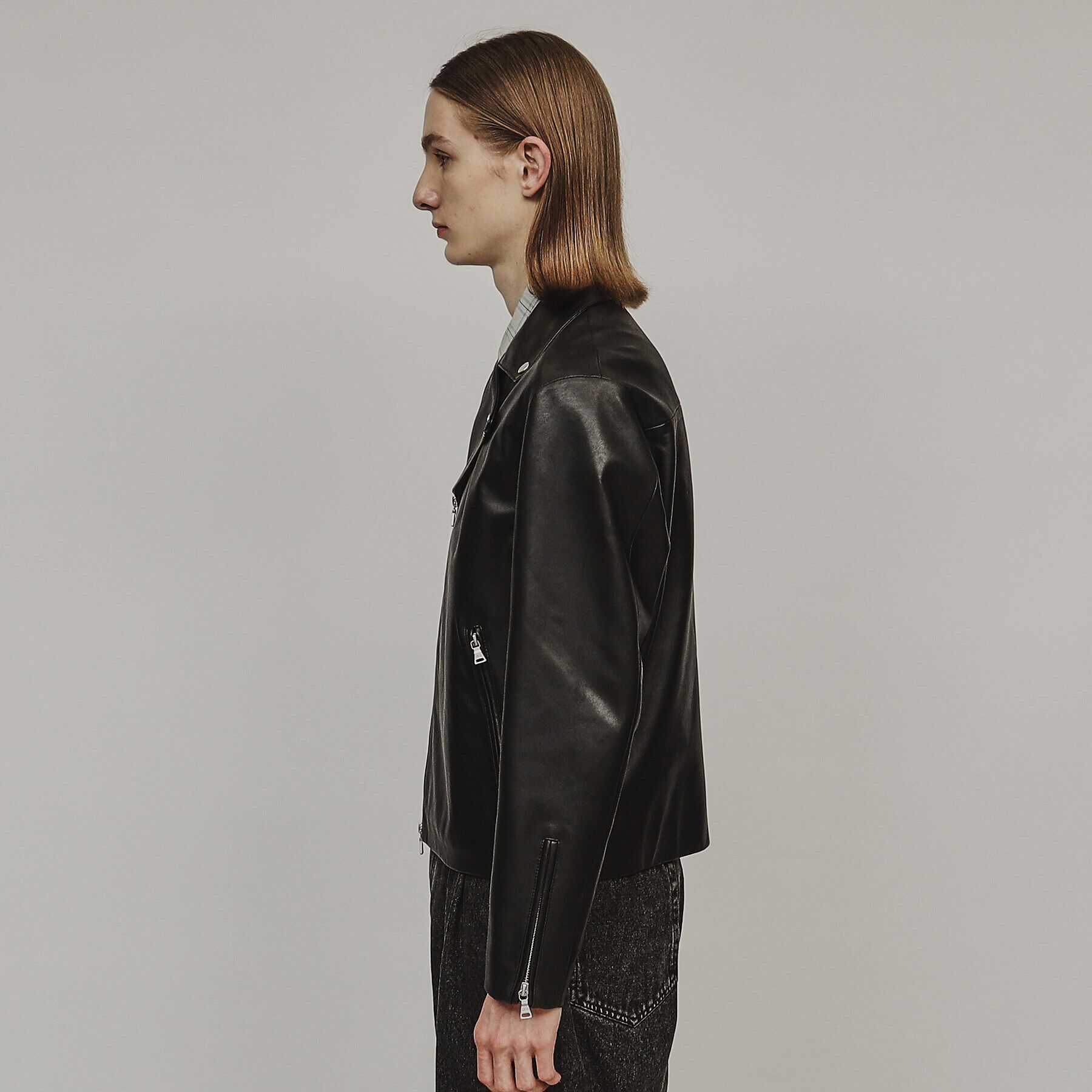 tk.TAKEO KIKUCHI「ラムレザーダブルライダースジャケット」|ライダースジャケット|