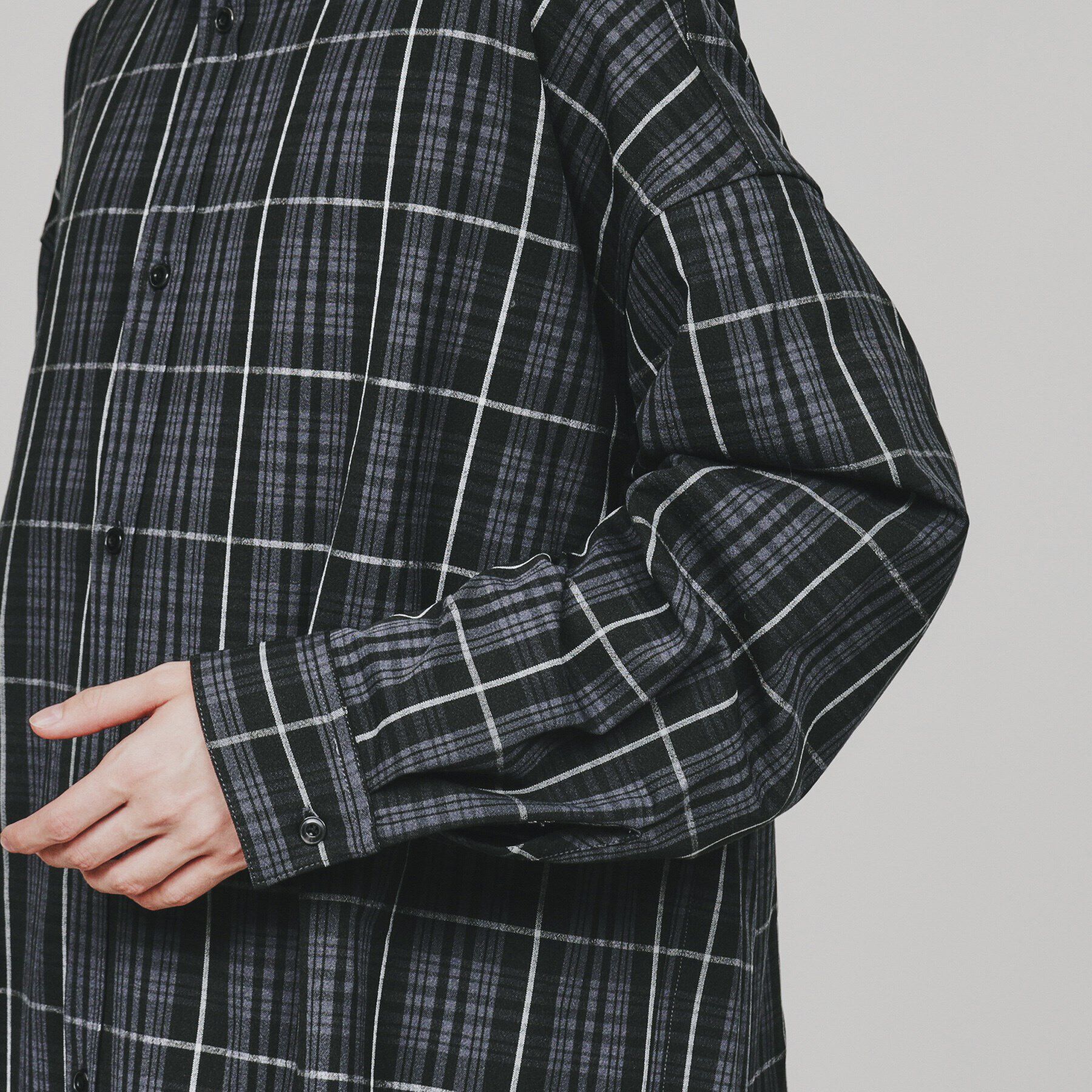 tk.TAKEO KIKUCHI「フードレイヤーチェックシャツ」|シャツ・ブラウス|