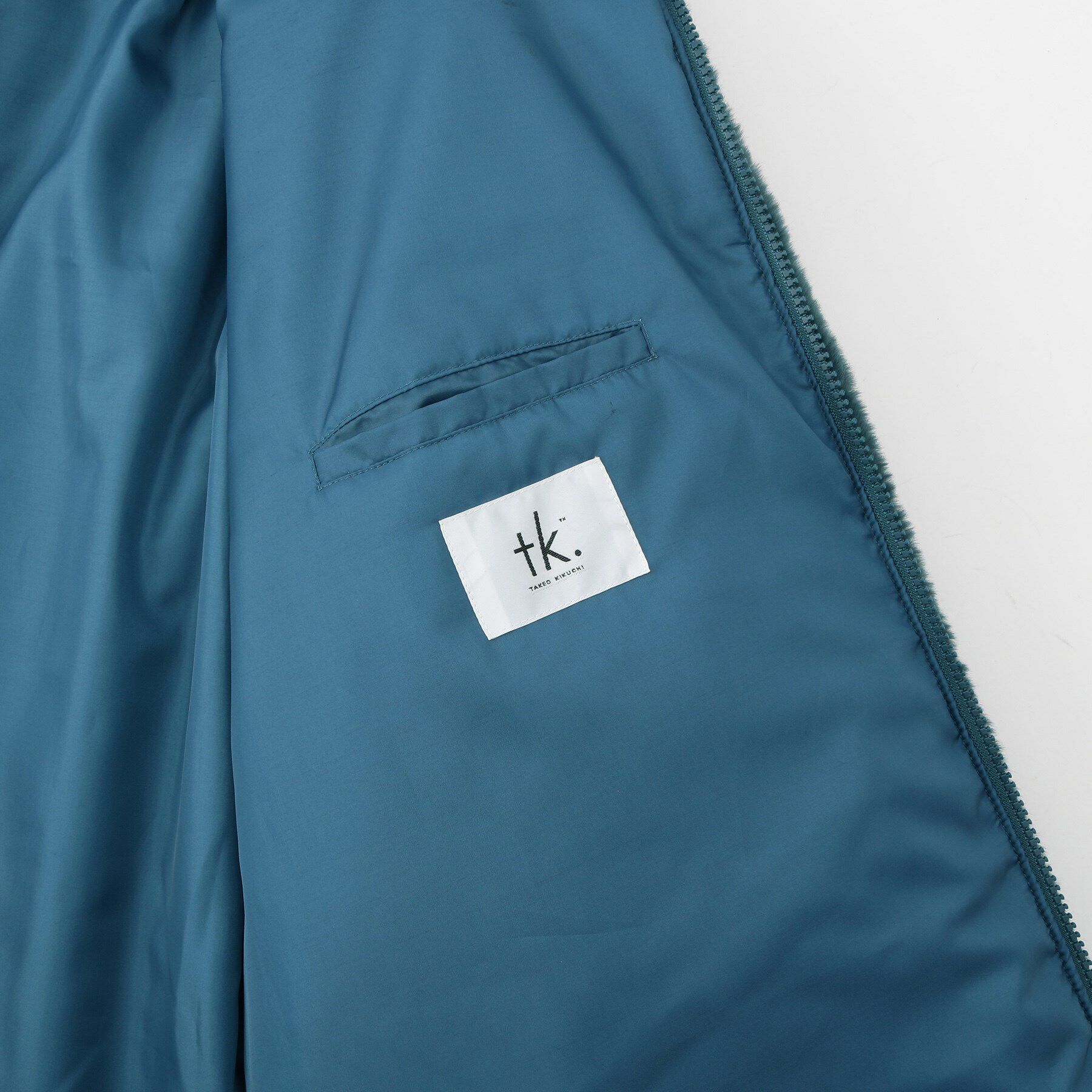 tk.TAKEO KIKUCHI「スタンドフェイクファーブルゾン」|ブルゾン・スタジャン|