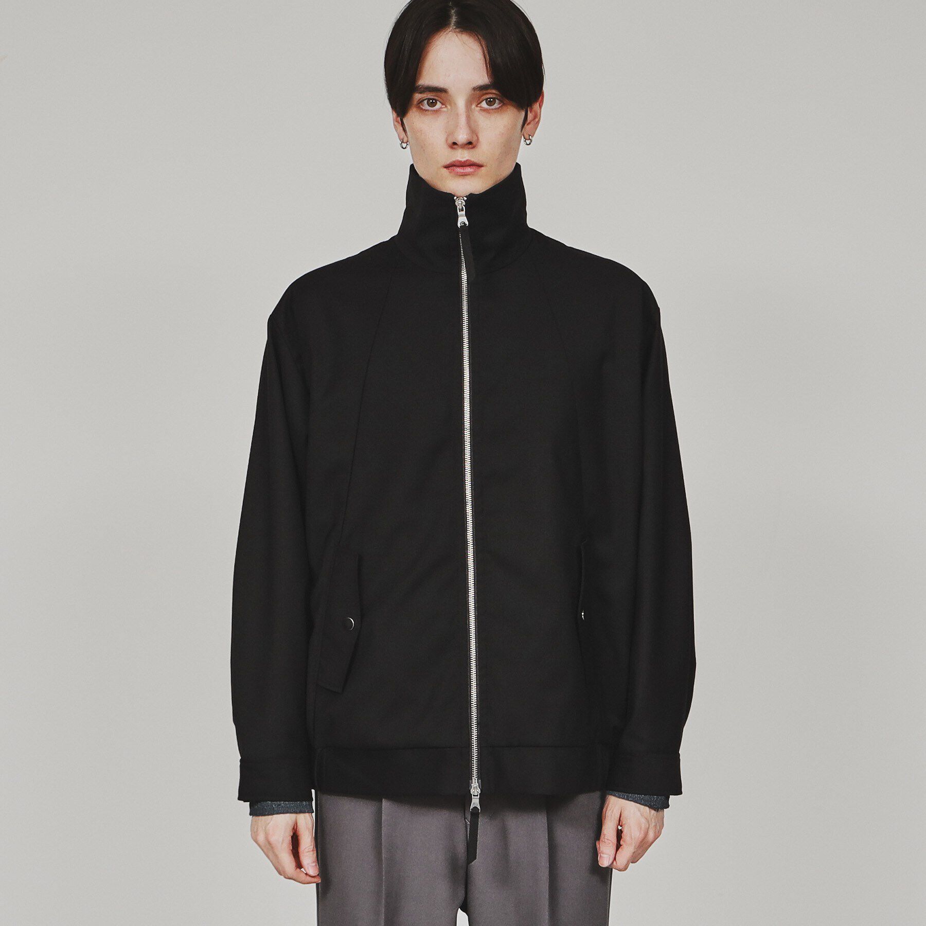 tk.TAKEO KIKUCHI「梳毛調TRスタンドブルゾン」|ブルゾン・スタジャン|