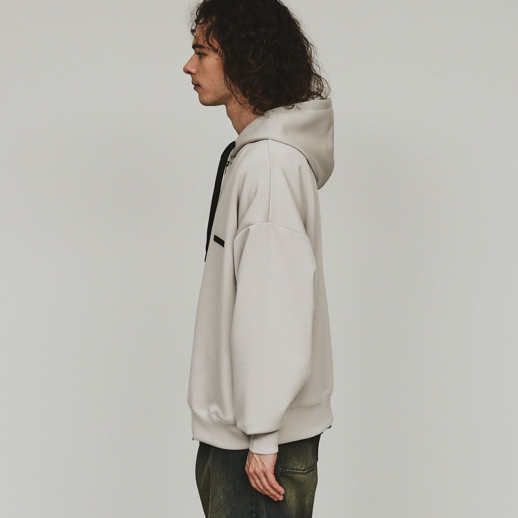 tk.TAKEO KIKUCHI「ワンポイントジップパーカー」|パーカー|