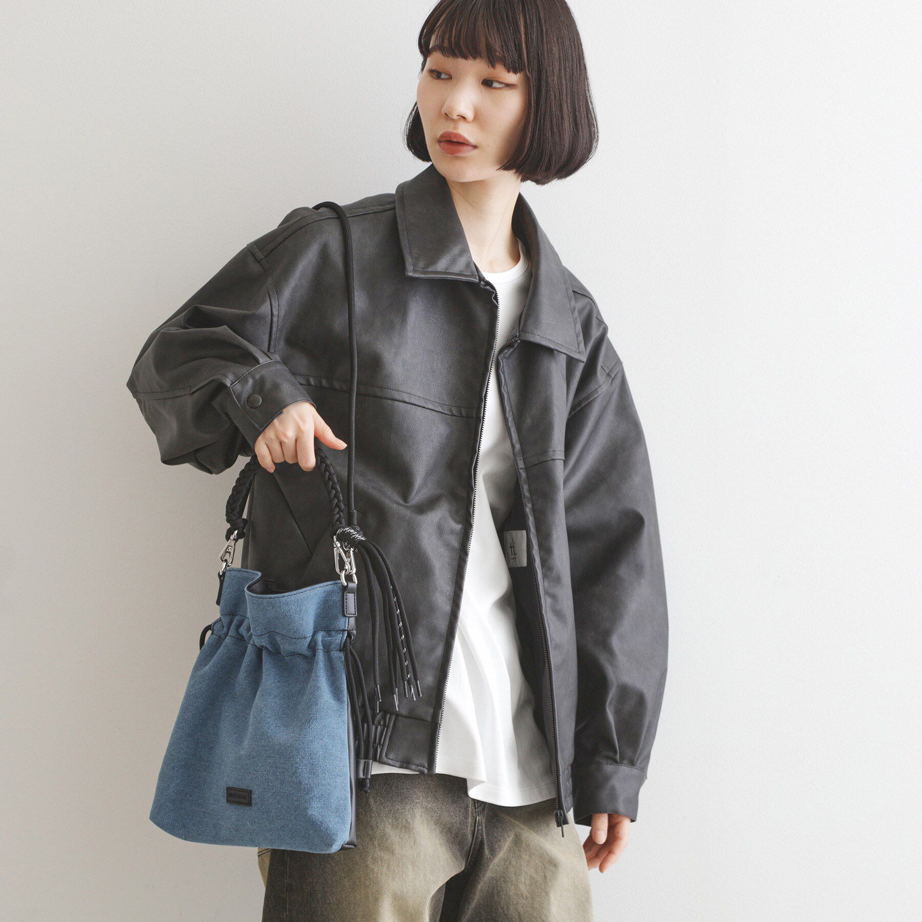 tk.TAKEO KIKUCHI「ADAMPATEK 別注 アソート巾着ショルダーバッグ」|ショルダー・メッセンジャー|