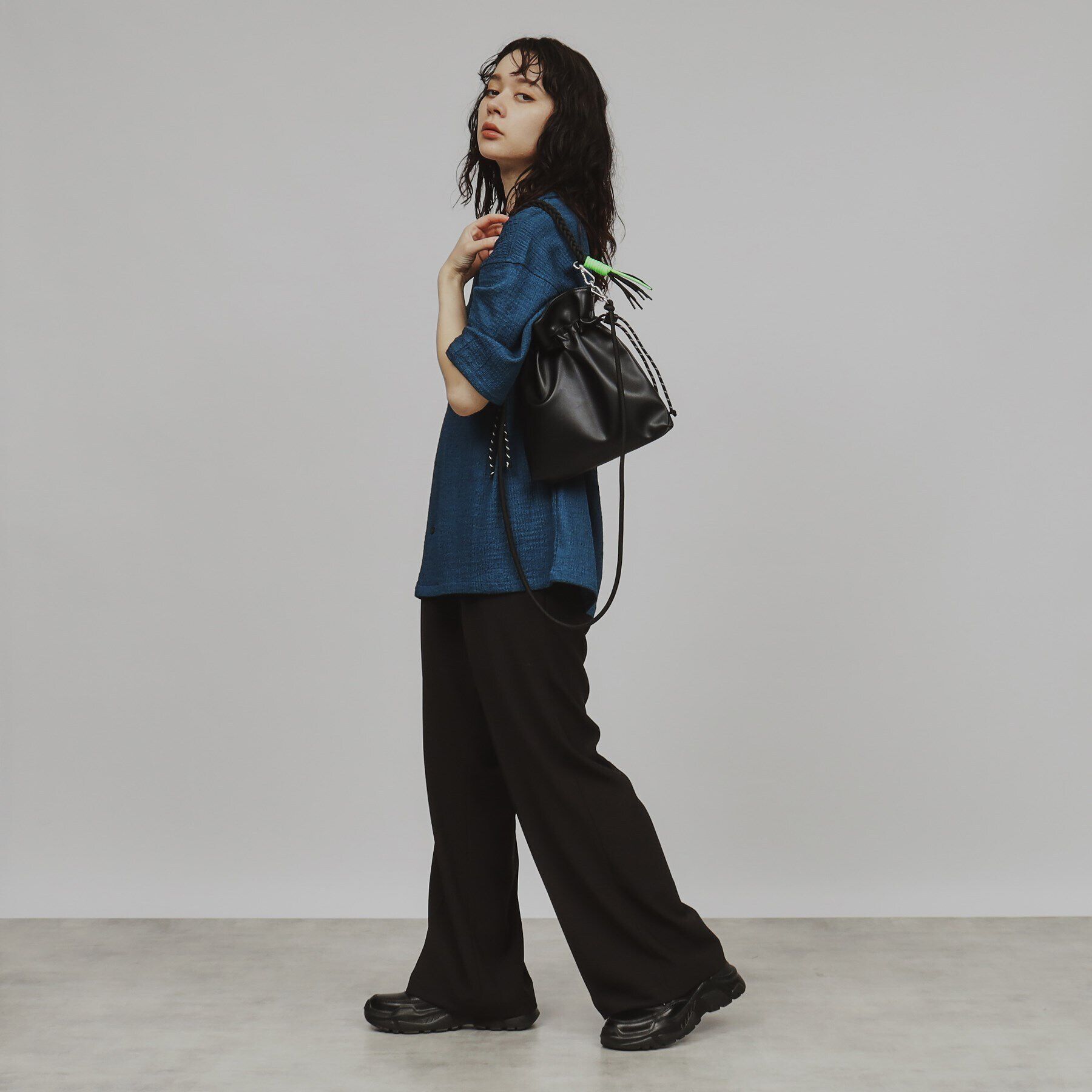 tk.TAKEO KIKUCHI「ADAMPATEK 別注 アソート巾着ショルダーバッグ」|ショルダー・メッセンジャー|