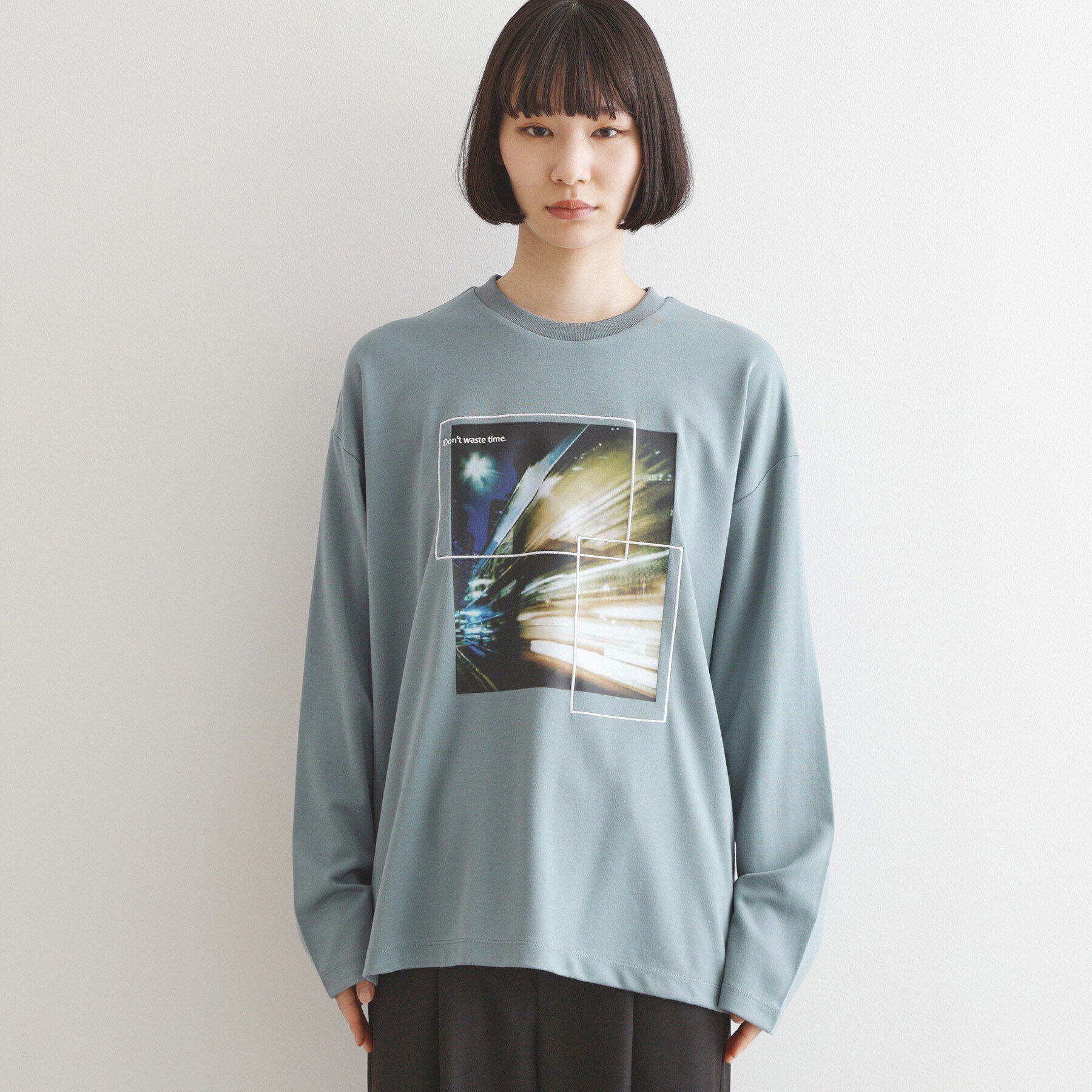 tk.TAKEO KIKUCHI「ネオングラフィックロンT」|Tシャツ・カットソー|