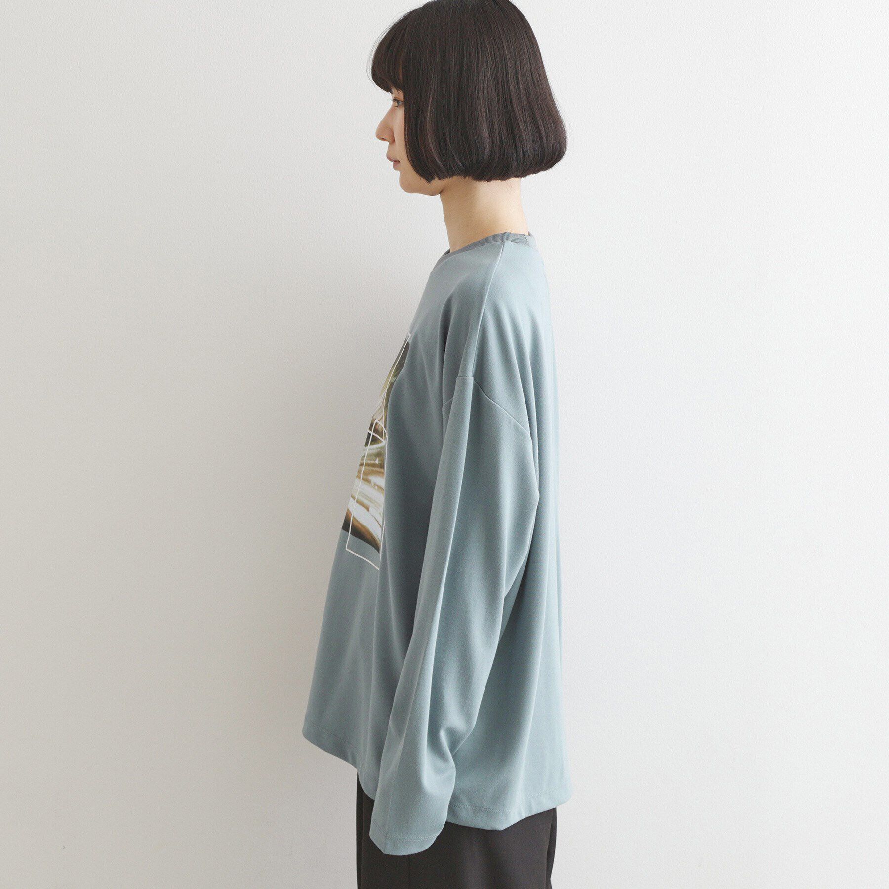 tk.TAKEO KIKUCHI「ネオングラフィックロンT」|Tシャツ・カットソー|