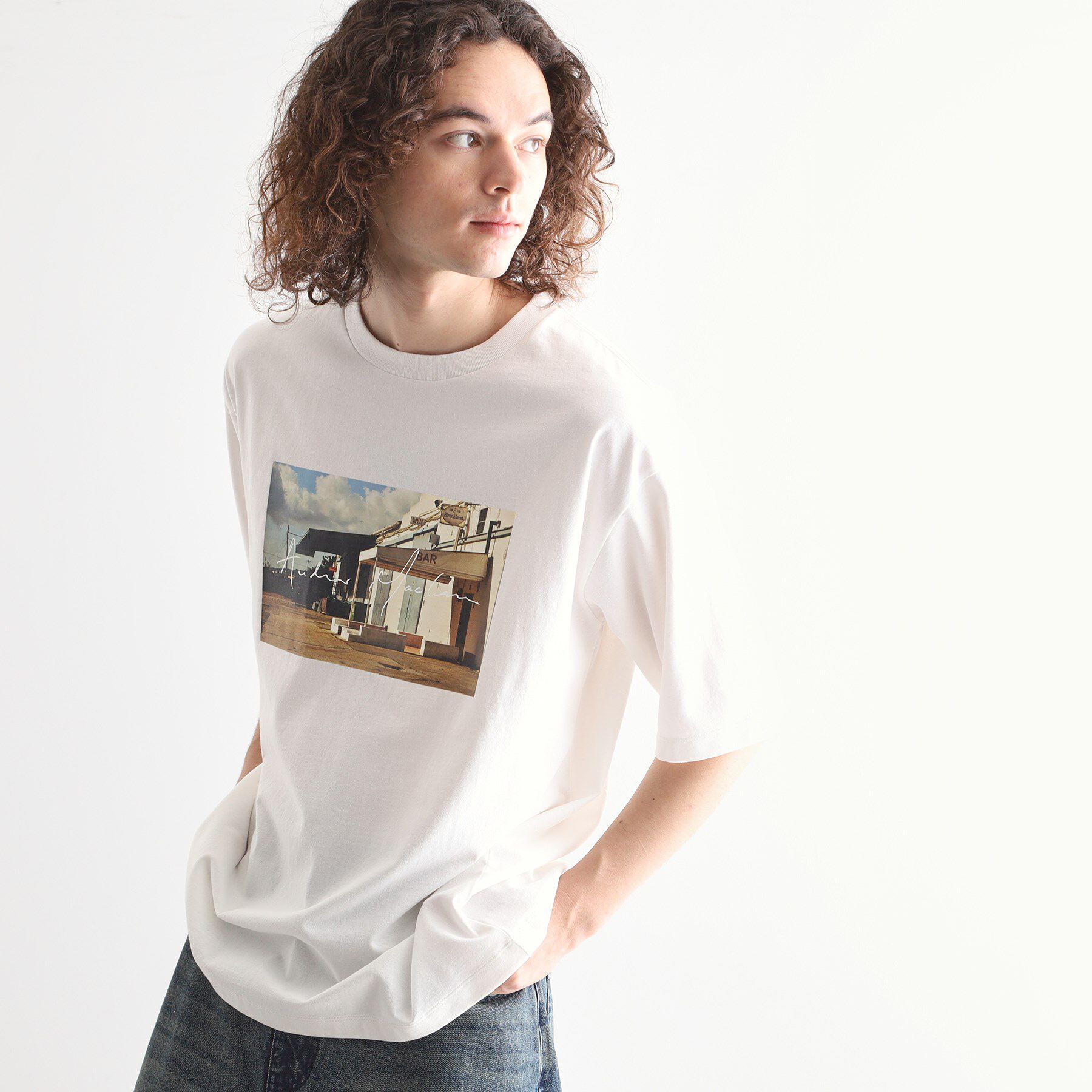 tk.TAKEO KIKUCHI「アンドリューマクリア フォトTシャツ」|Tシャツ・カットソー|