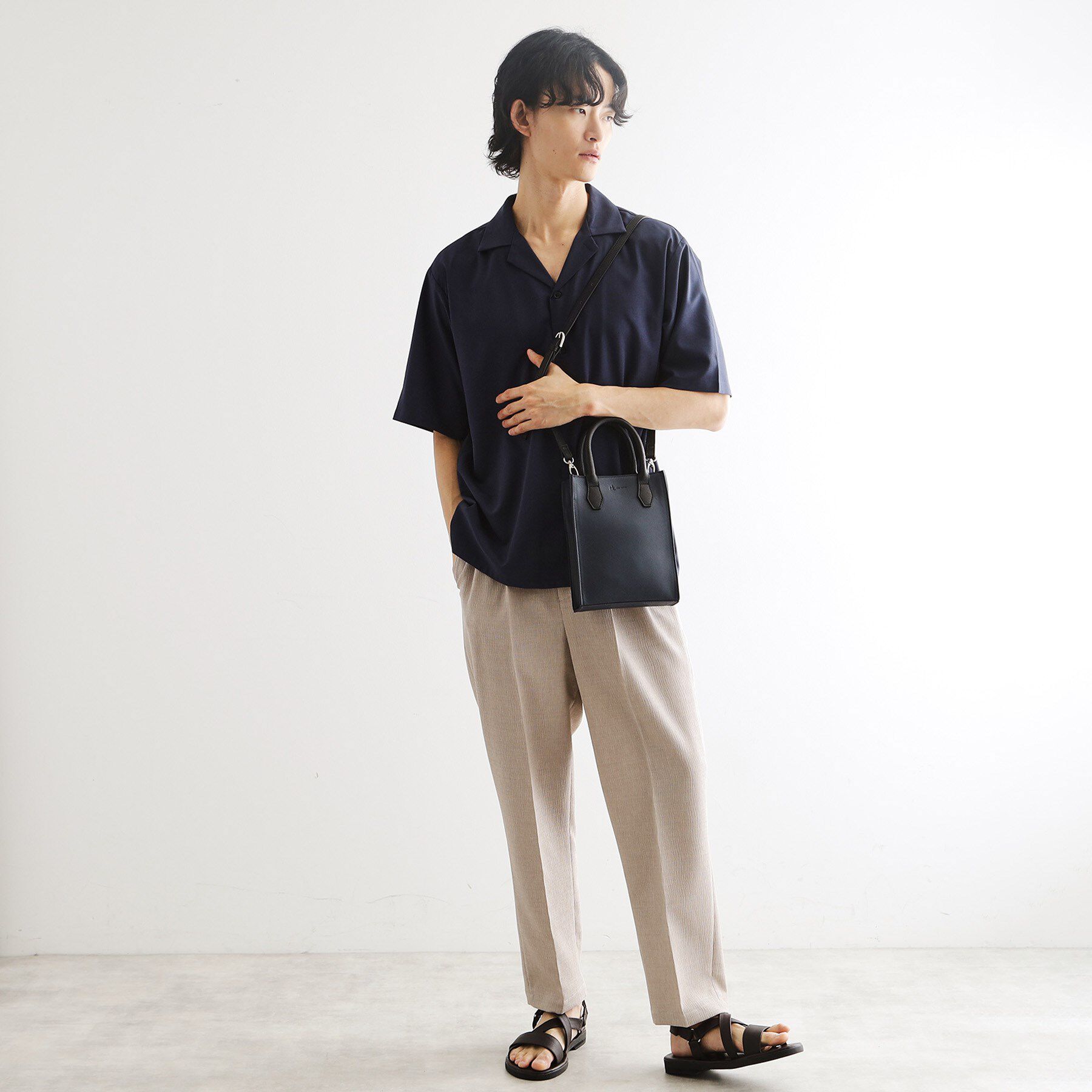 tk.TAKEO KIKUCHI「ハンドルスクエアバッグ」|ショルダー・メッセンジャー|