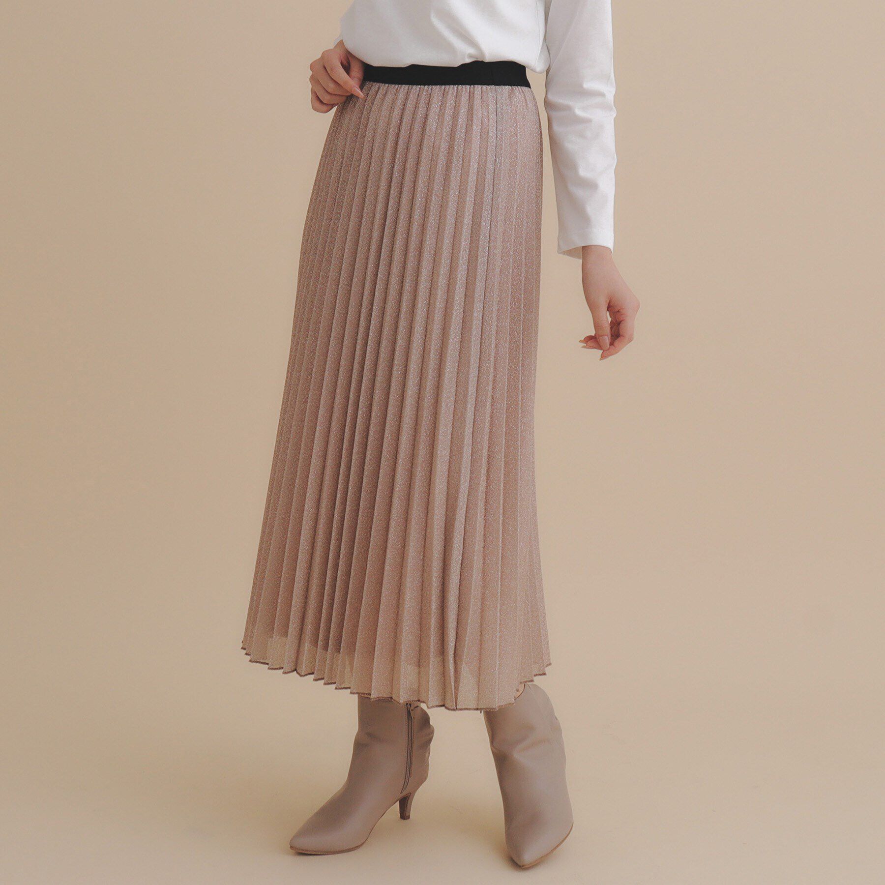 index「チュールアソートプリーツスカート【洗濯機洗い可/防シワ】」|スカート|