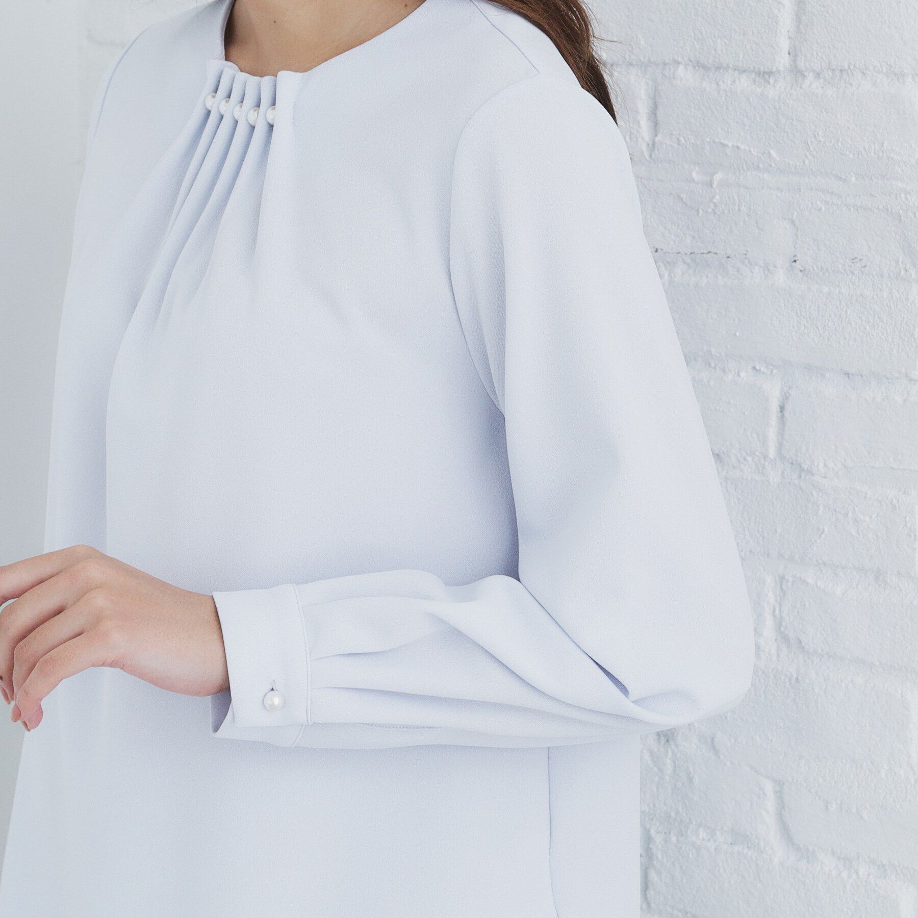 index「タックパール調トップス【洗濯機洗い可】」|Tシャツ・カットソー|