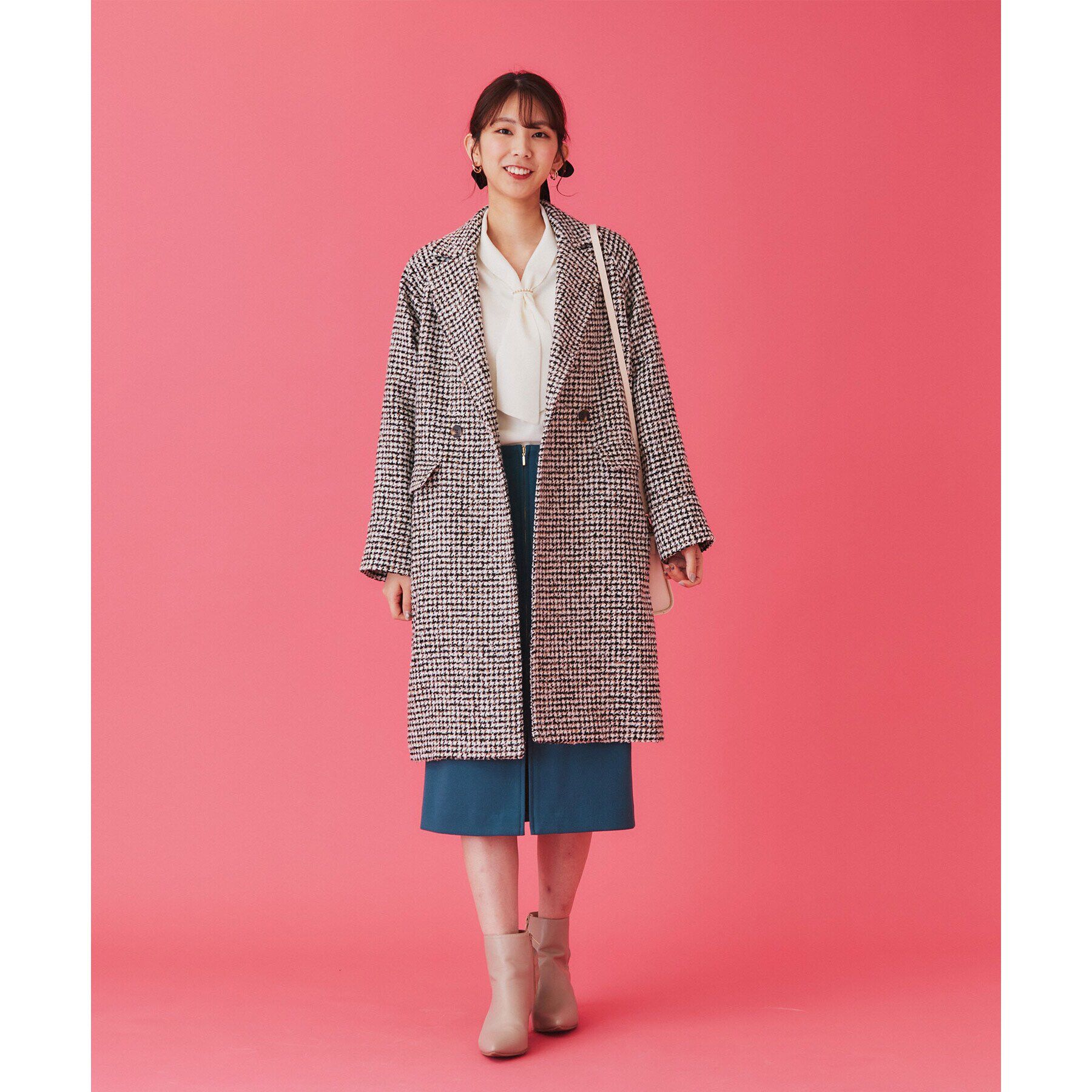 index「ジップタイトスカート【洗濯機洗い可/イージーアイロン】」|スカート|