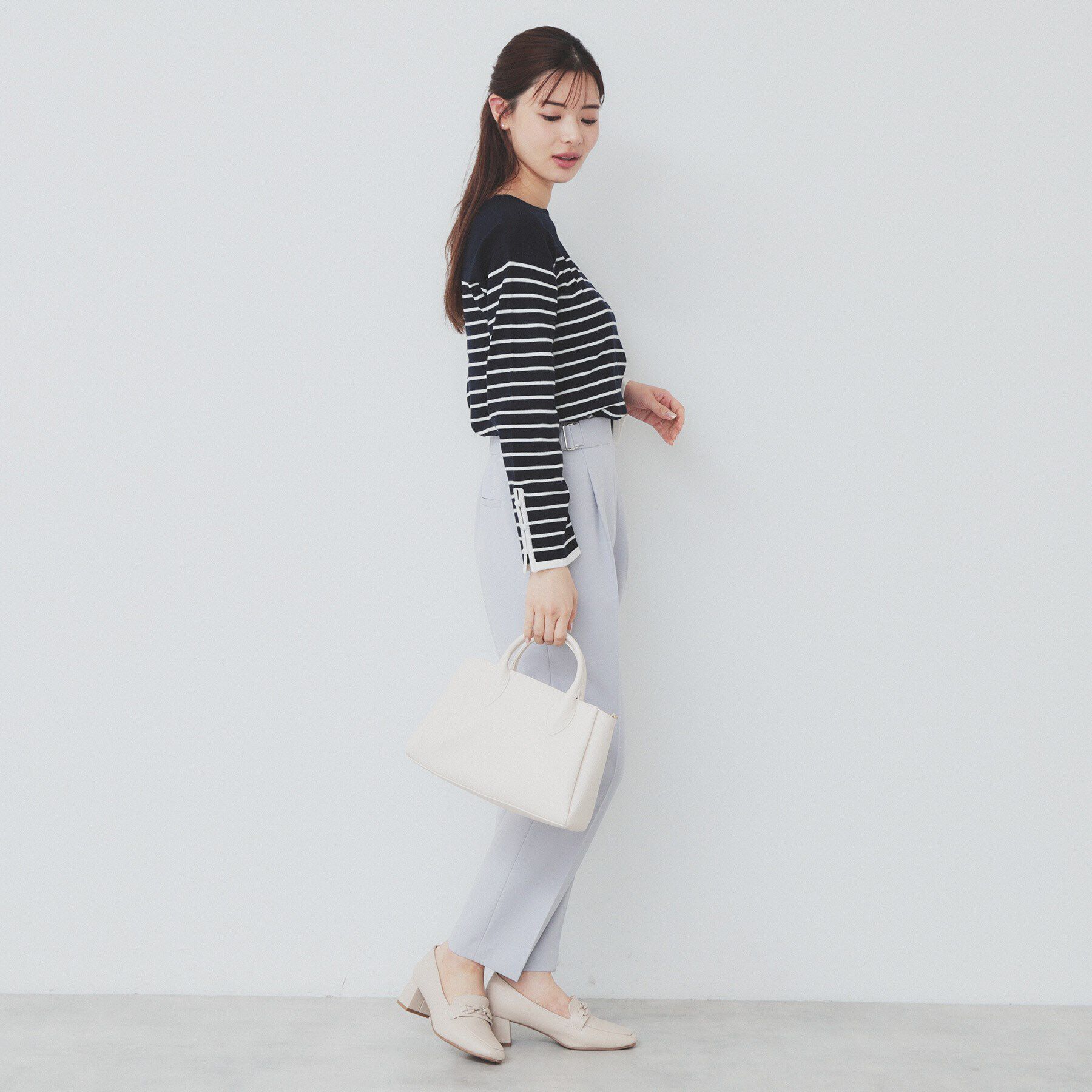 index「袖スリットスリーブニット【洗濯機洗い可】」|ニット・セーター|