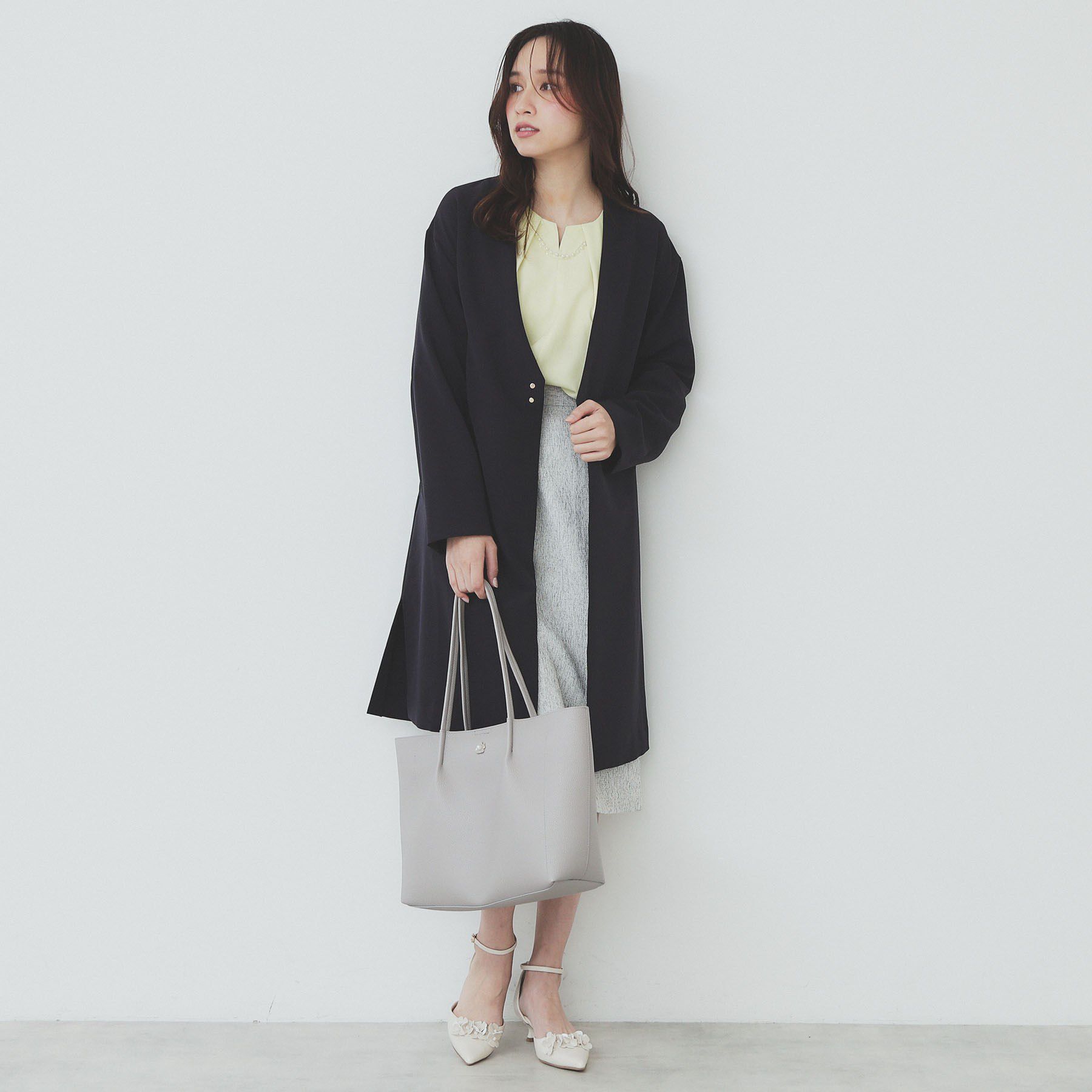 index「2WAYキーネックタックブラウス【洗濯機洗い可/防シワ】」|シャツ・ブラウス|