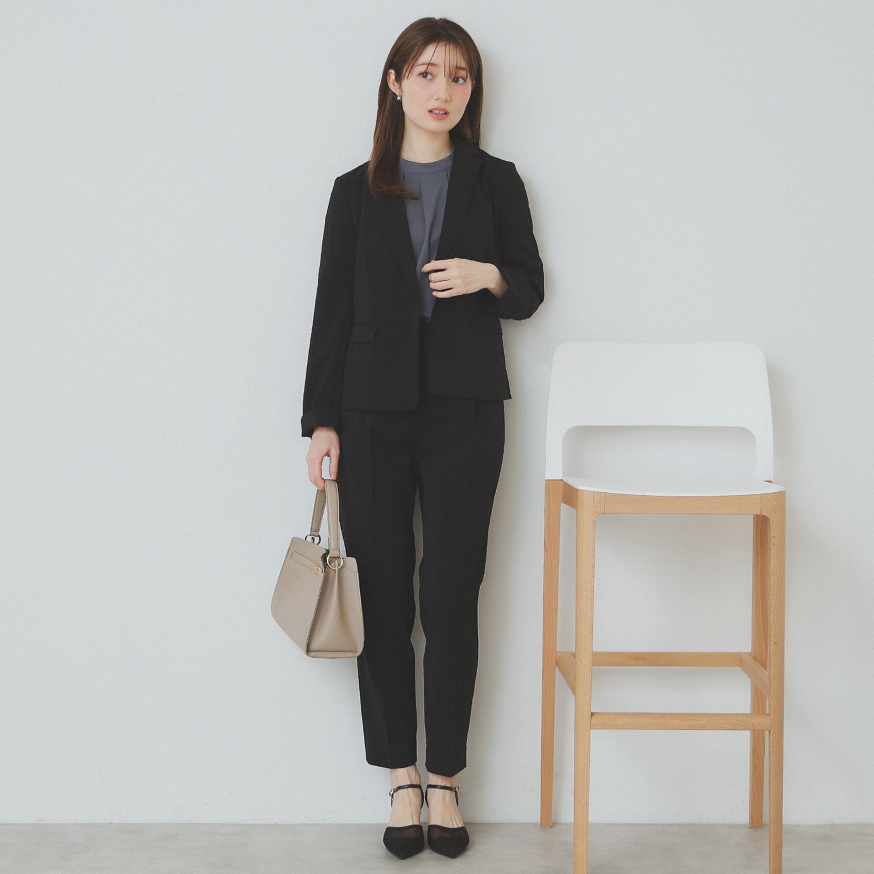 index「ストレッチテーラードジャケット/セットアップ対応【洗える/抗ピル/接触冷感】」|テーラードジャケット|