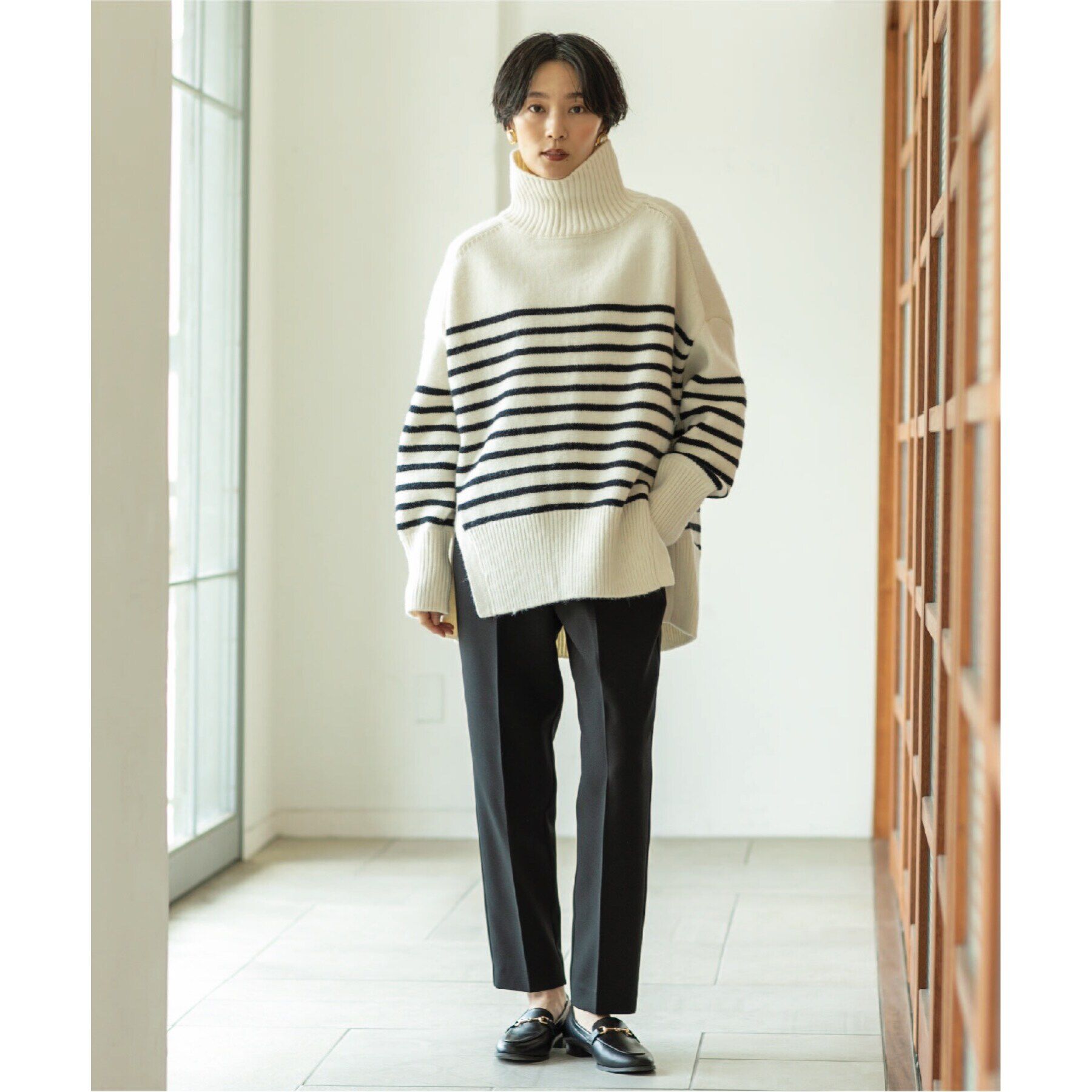 OPAQUE.CLIP「ネオサーモ（R） イージーテーパードパンツ【洗濯機洗い可／ストレッチ／イージーケア／蓄熱保温効果】」|その他|