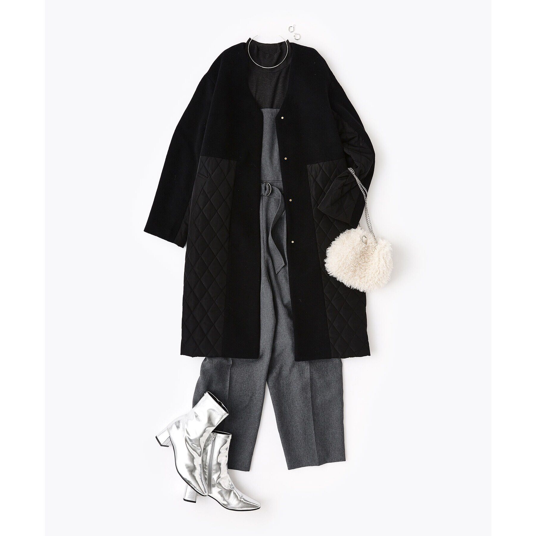 OPAQUE.CLIP「【抗菌防臭加工】ベーシックショートブーツ」|ショートブーツ|