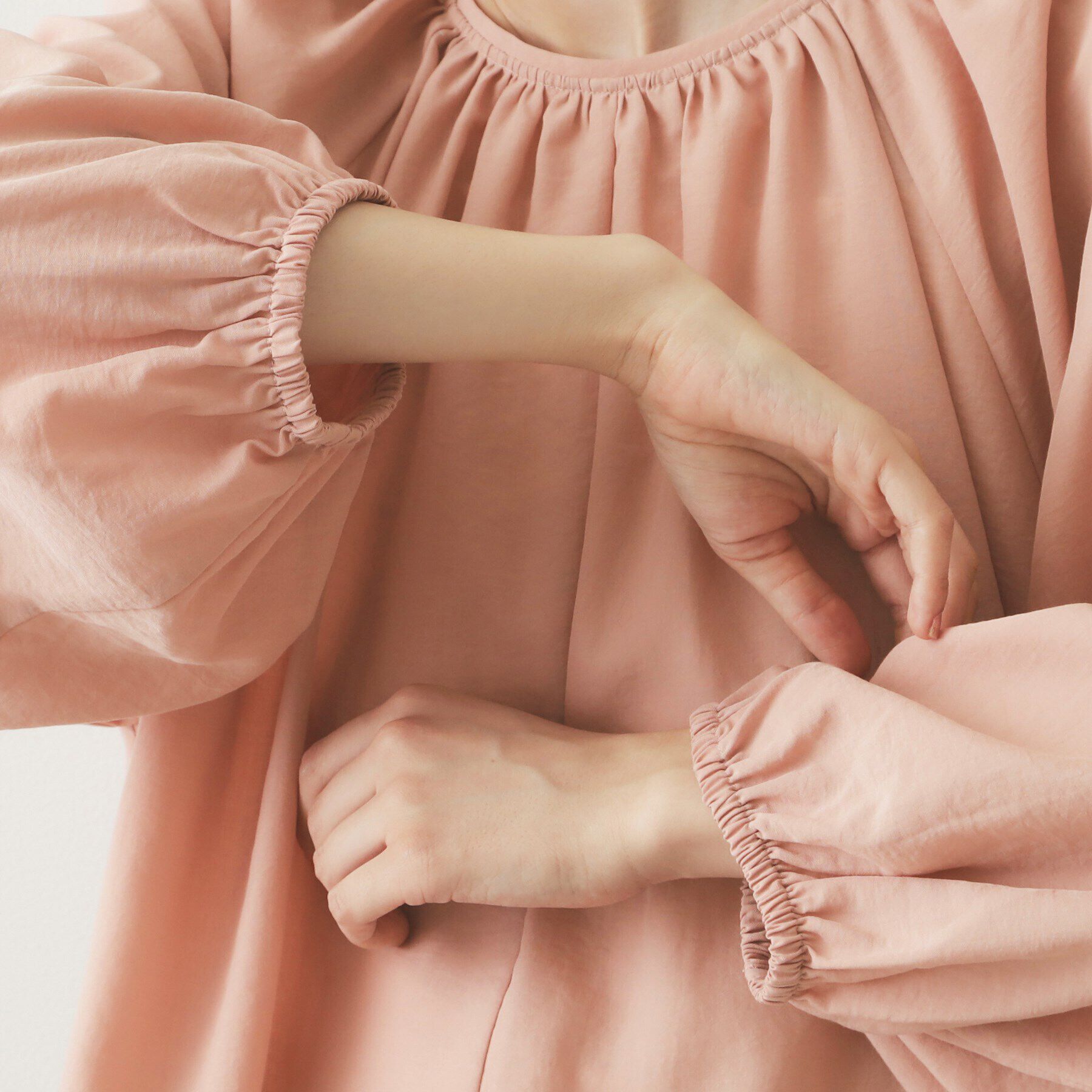 OPAQUE.CLIP「キャンディスリーブブラウス【洗濯機洗い可】」|シャツ・ブラウス|