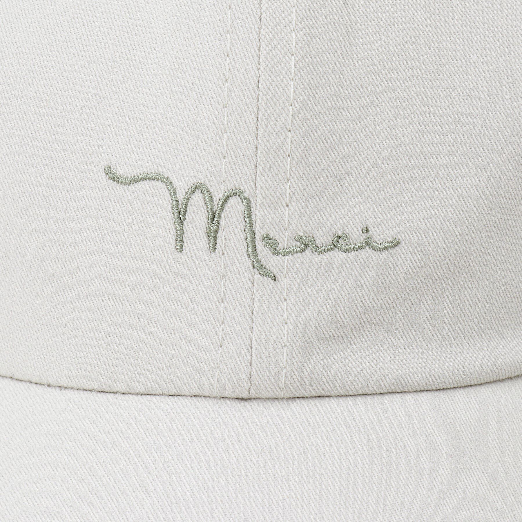 OPAQUE.CLIP「ロゴ刺繍キャップ」|キャップ・キャスケット|