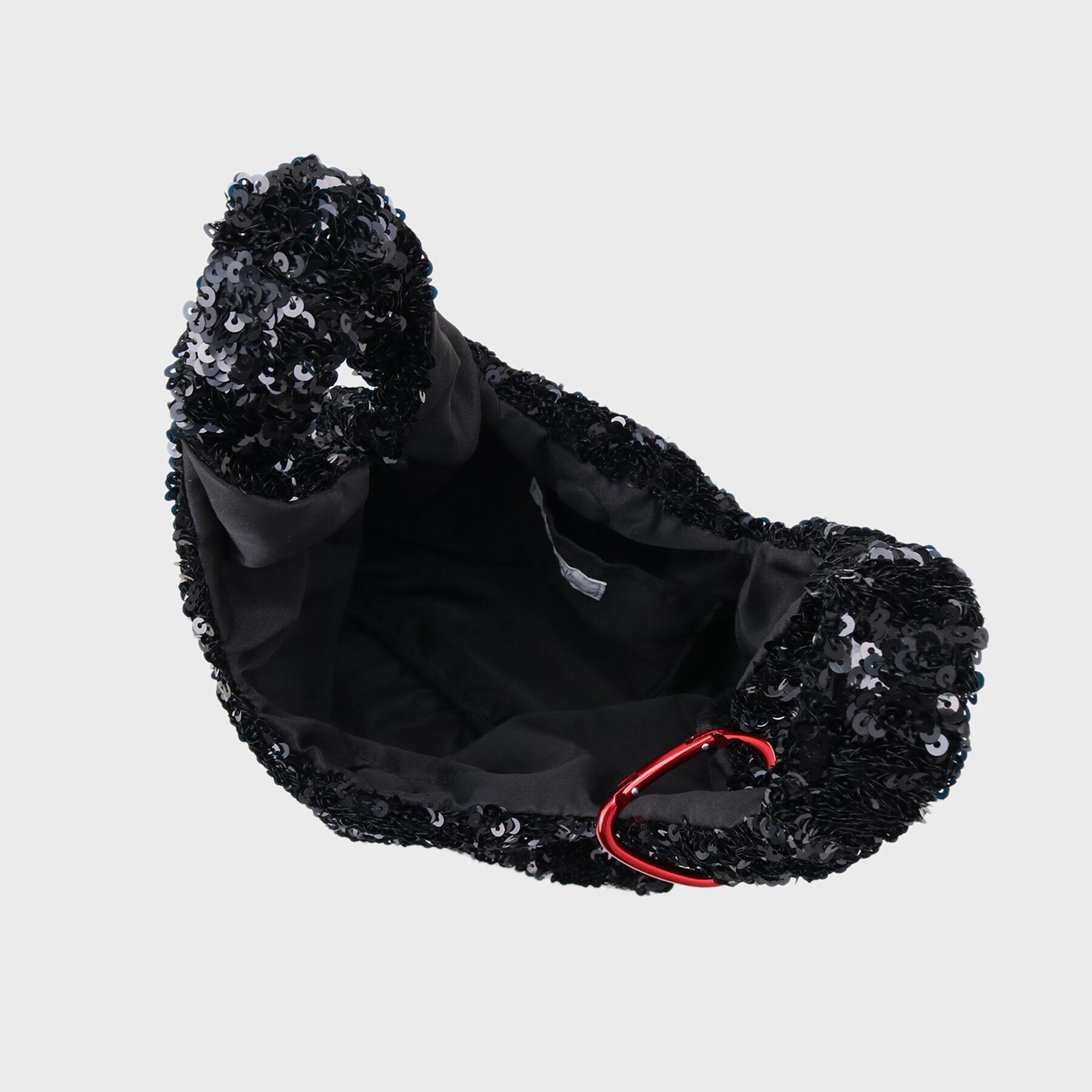 OPAQUE.CLIP「【ハート型カラビナ付】スパンコールハンドバッグ」|ハンドバッグ|