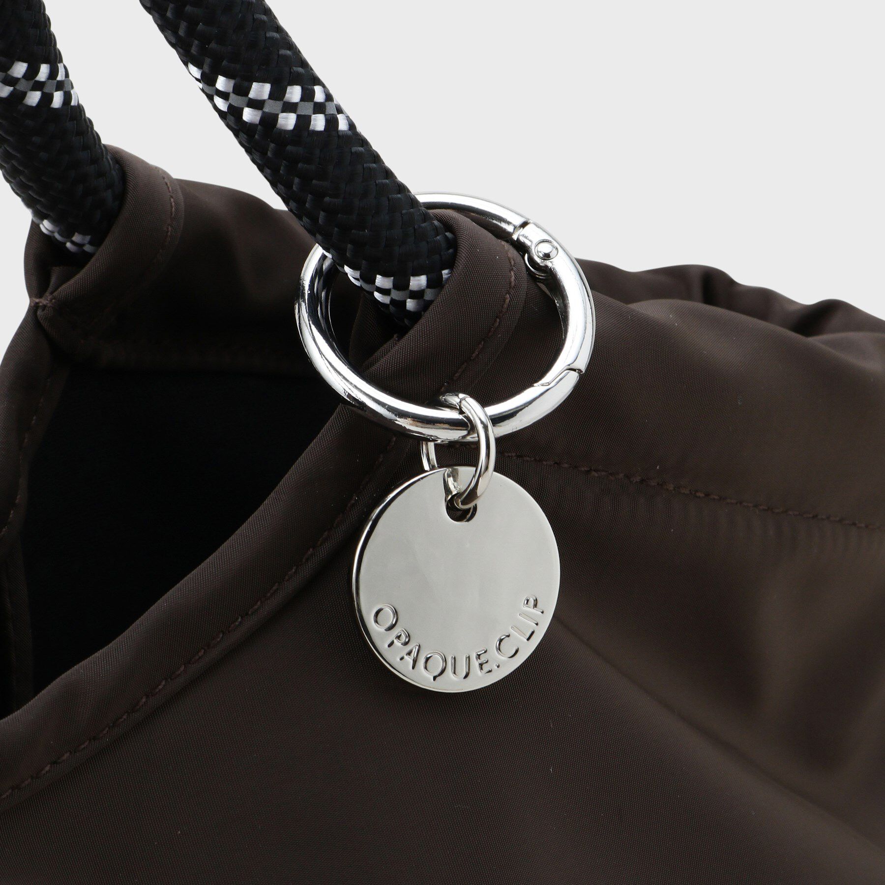 OPAQUE.CLIP「ロープハンドルドロストミドルトートバッグ【軽量／A4サイズ対応】」|トートバッグ|