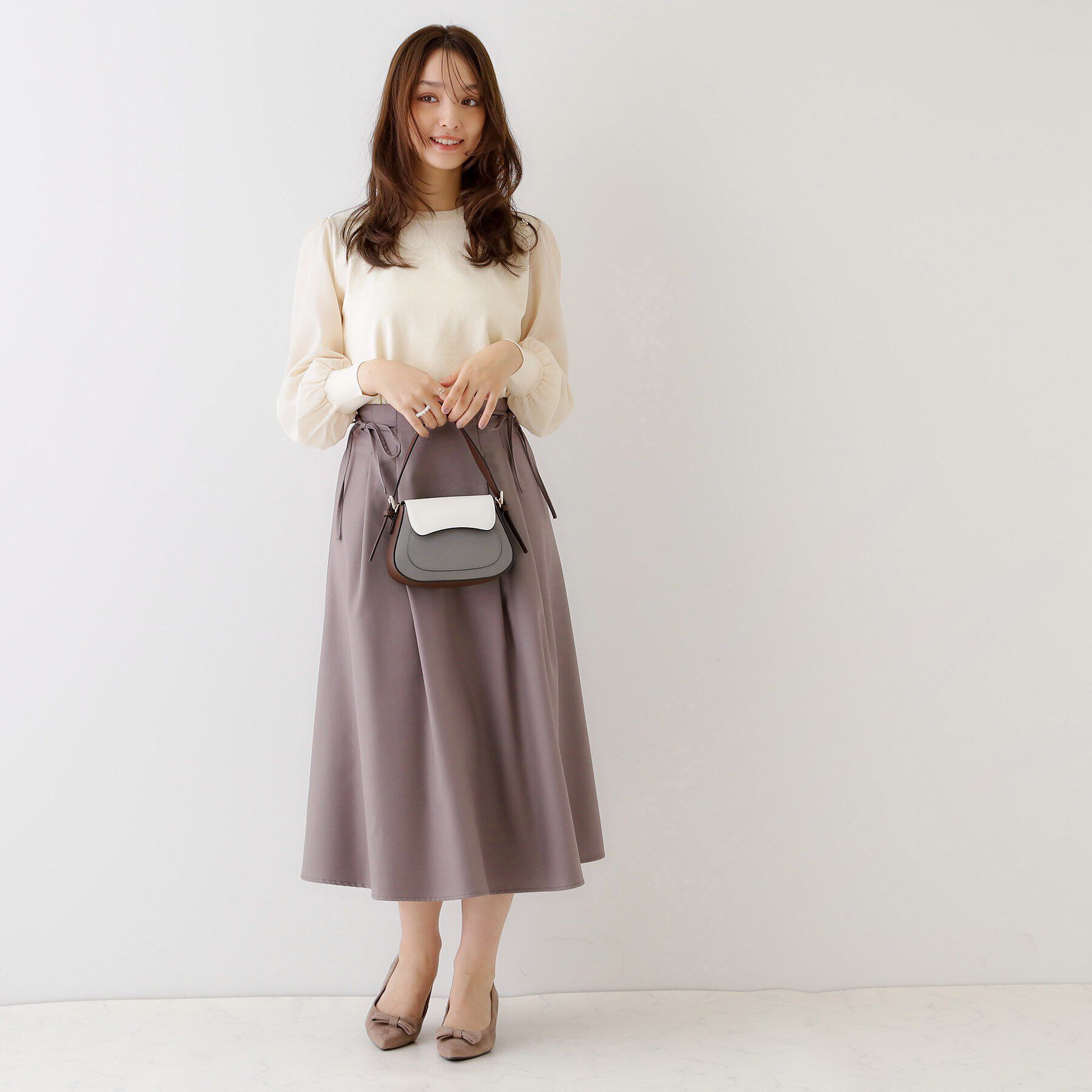 Couture broach「配色ハンドバッグ」|ハンドバッグ|