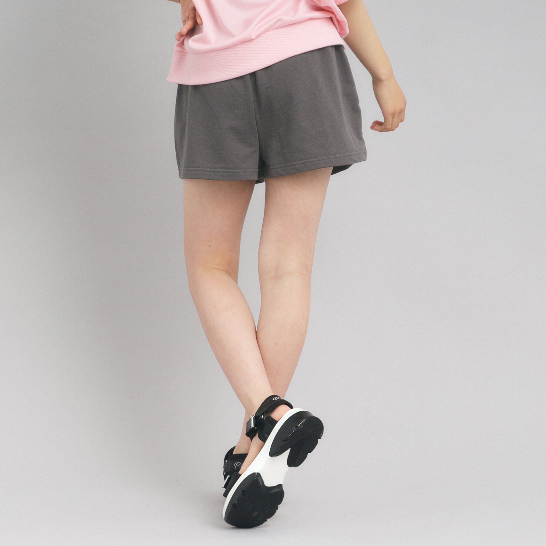 PINK-latte「スウェットショートパンツ」|キュロット|